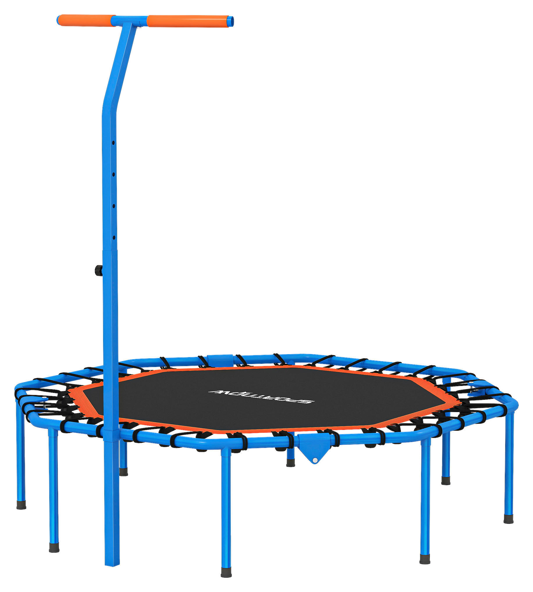 SPORTNOW Fitness Trampolin blau B/H/L: ca. 120x126x128 cm