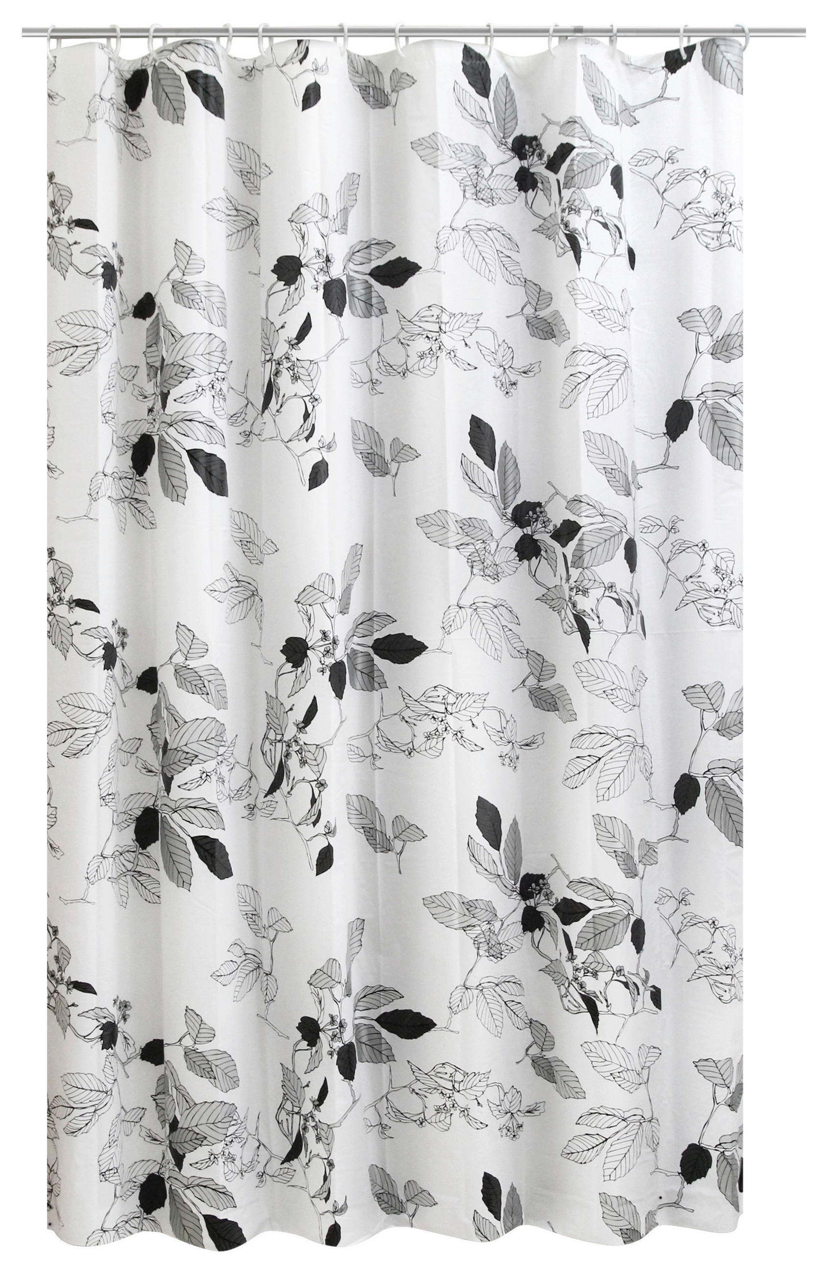 Acus Duschvorhang Flower natur Kunststoff B/L: ca. 180x200 cm