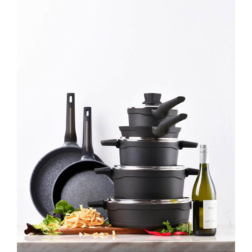 Thumbnail - SAN IGNACIO Topfset BISTRO silber Aluminium 3 tlg.