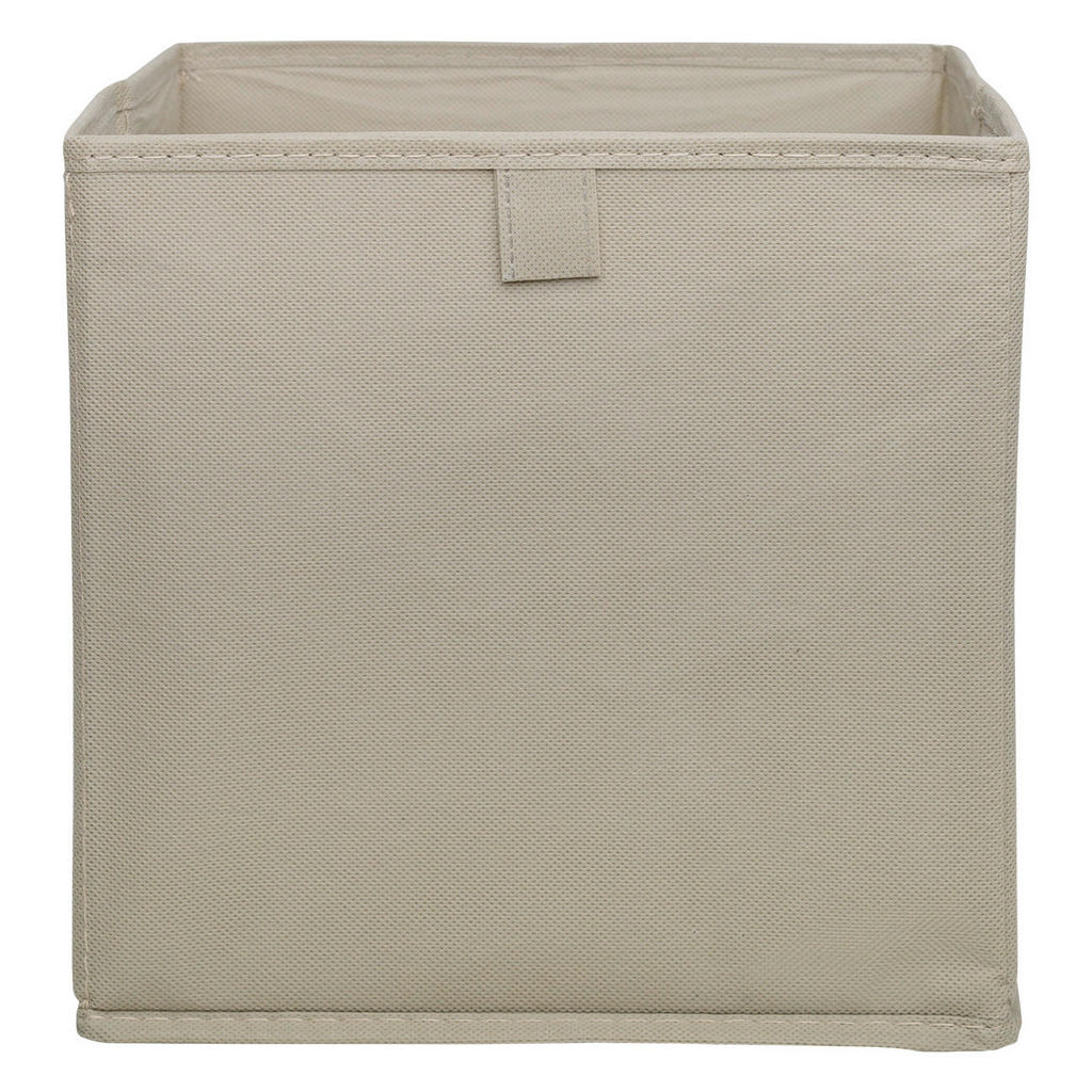 Thumbnail - Stoffbox beige B/H/T: ca. 24x24x24 cm