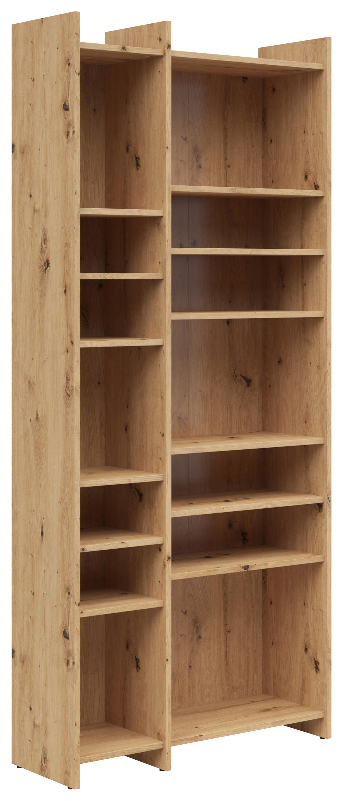 Thumbnail - Regal Samy Eiche Artisan Nachbildung B/H/T: ca. 80x191x32 cm