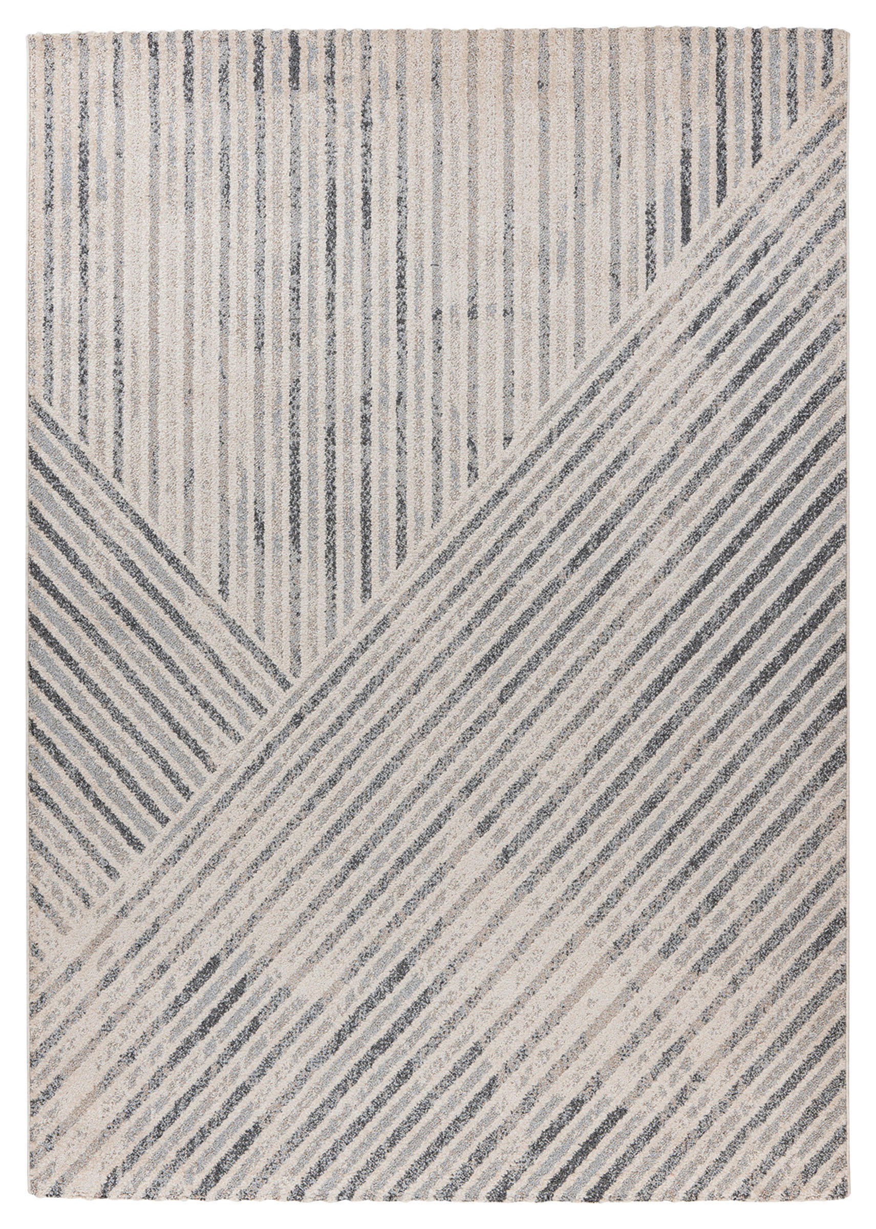 360Living Teppich Rhombus grau B/L: ca. 80x150 cm