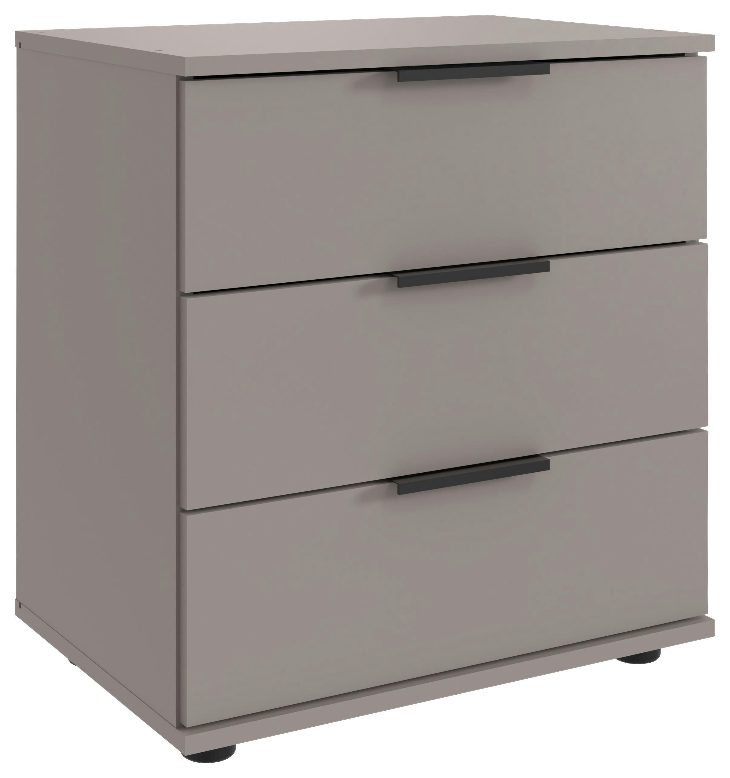Nachtkonsole Easy Plus Sahara grau B/H/T: ca. 52x58x38 cm
