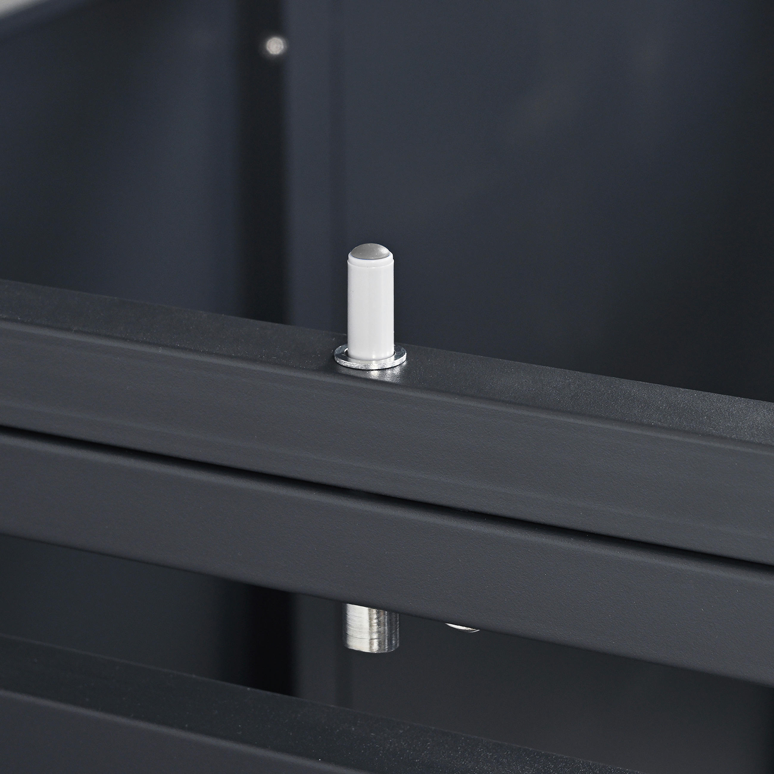 Thumbnail - Westmann Mülltonnenbox Status anthrazit B/H/L: ca. 330x116x80 cm