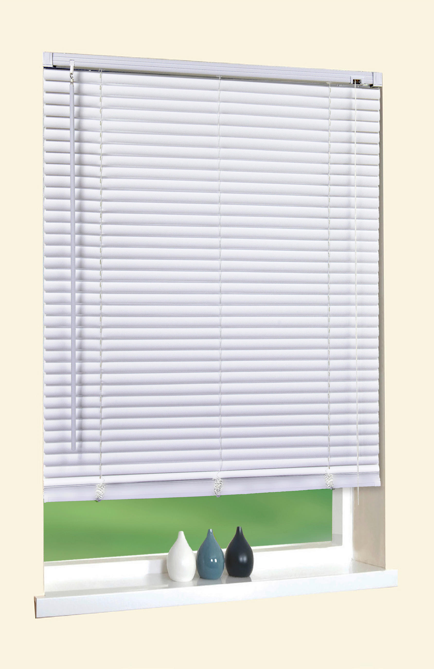 Sensation PVC-Jalousie weiß B/L: ca. 70x150 cm