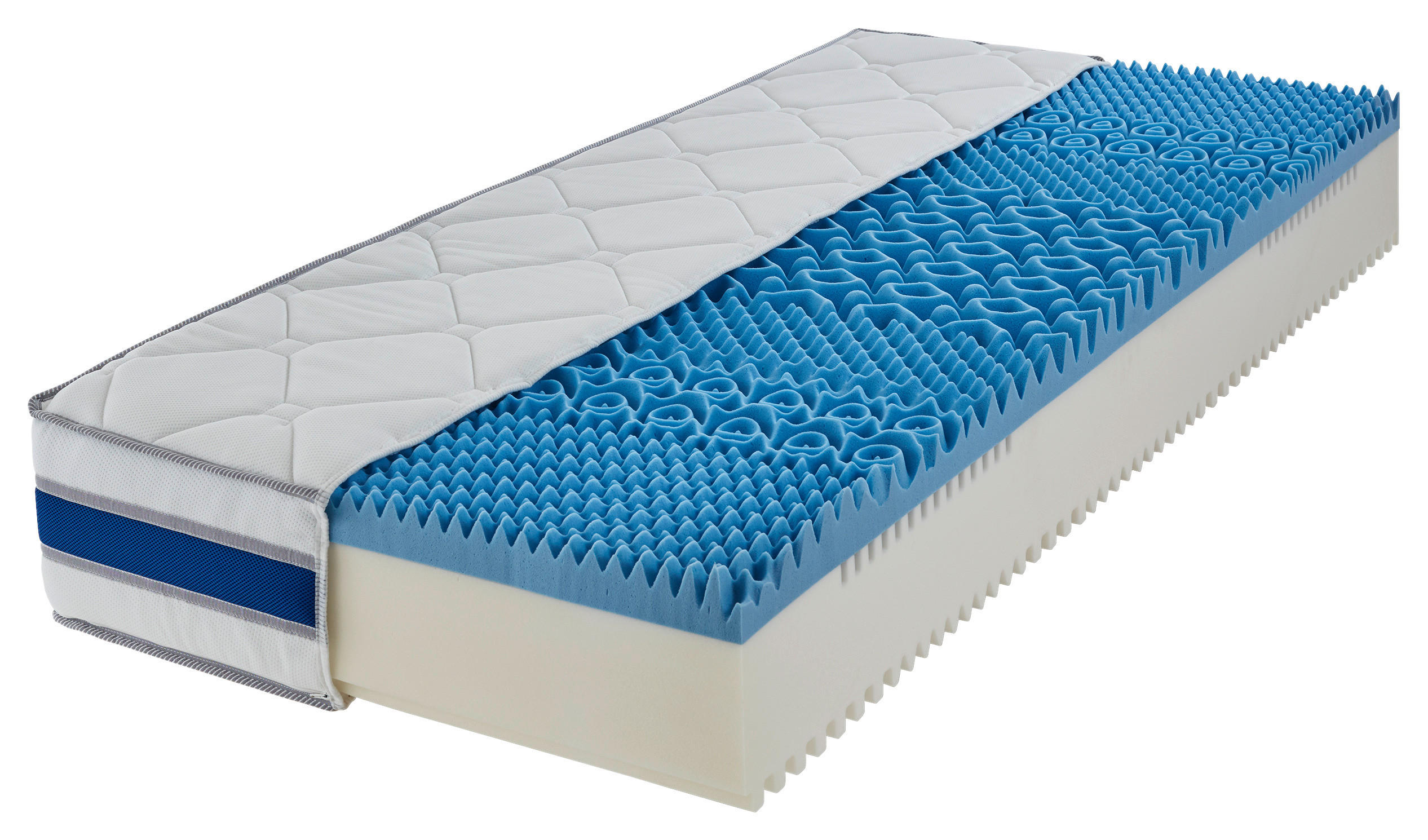 Thumbnail - Viskomatratze Varus weiß Liegefläche B/L: ca. 90x200 cm