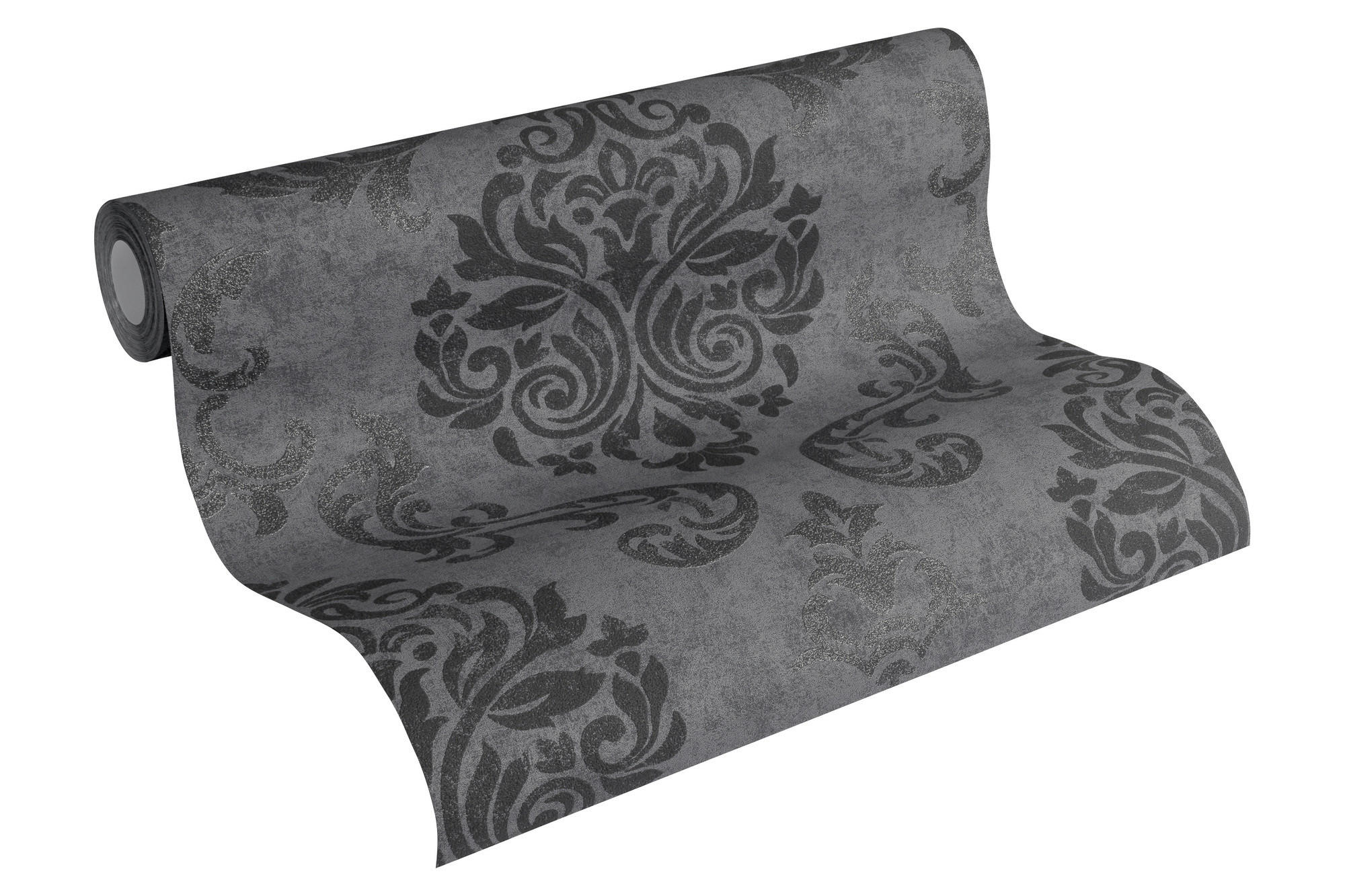 A.S.Creation Vliestapete Memory 3 Barock schwarz B/L: ca. 53x1005 cm