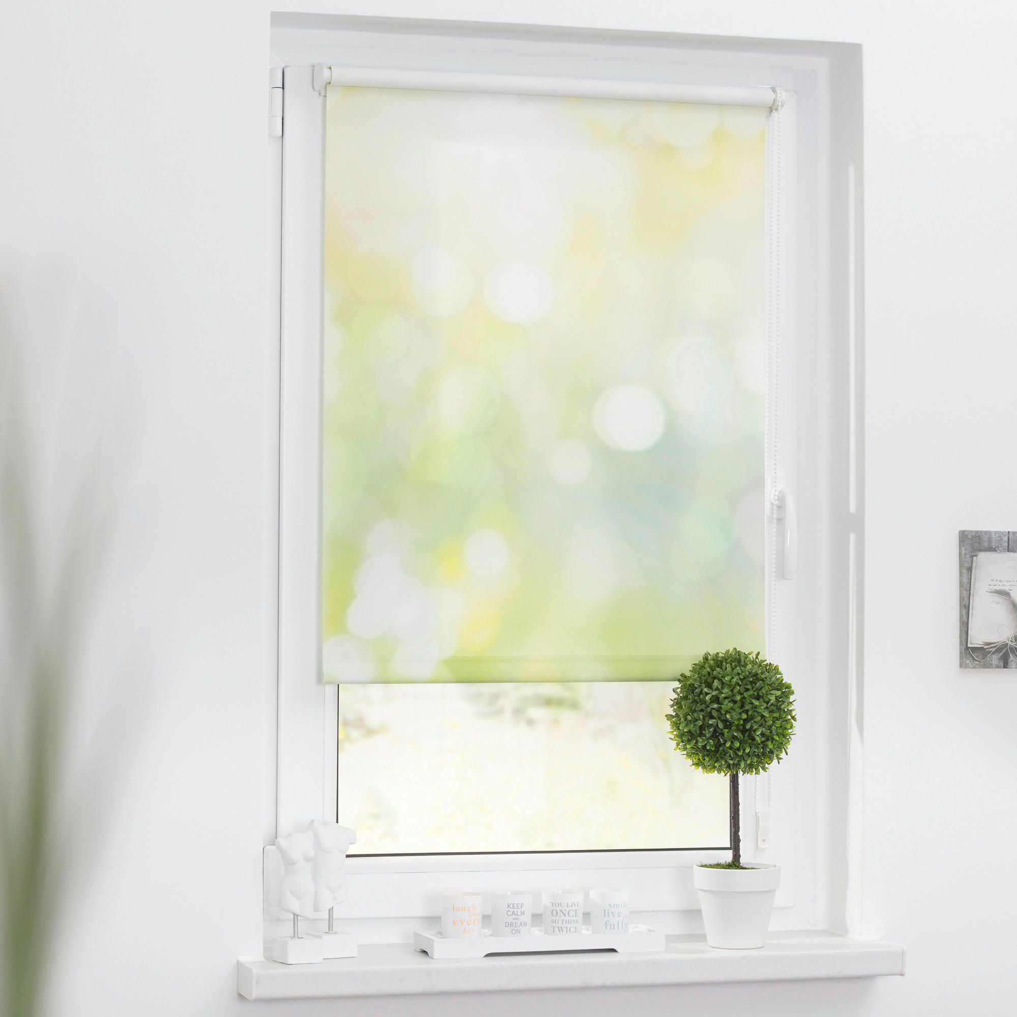 LICHTBLICK Rollo Lichtspiel gelb B/L: ca. 70x150 cm