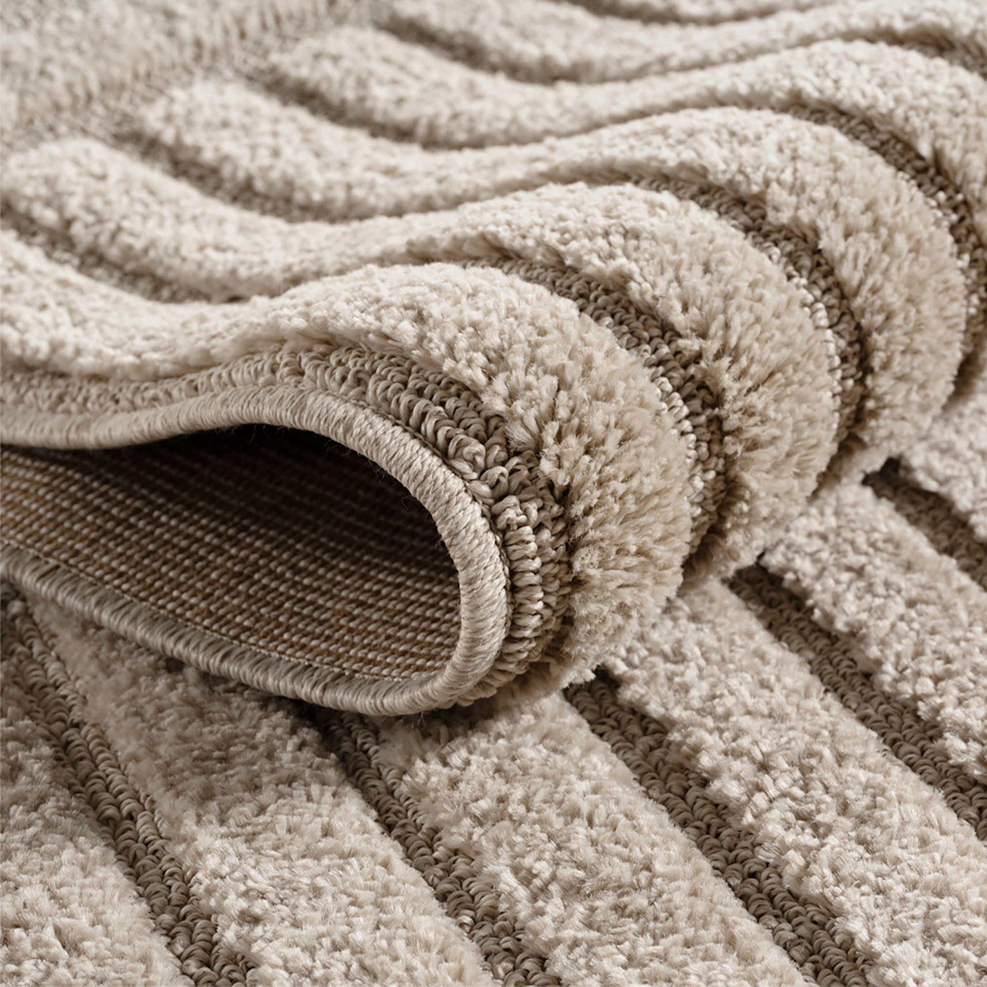 Thumbnail - Ayyildiz Kurzflorteppich ART beige B/H/L: ca. 80x0,8x250 cm