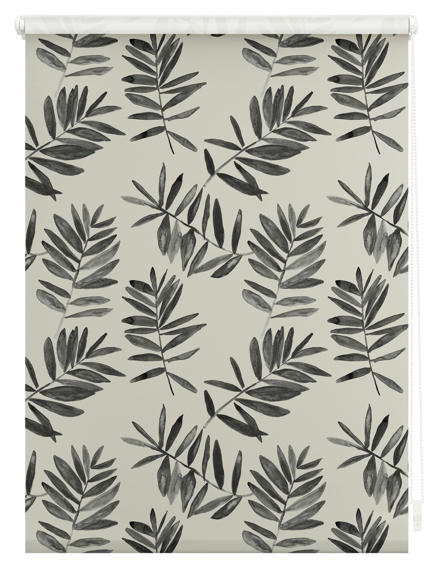 Thumbnail - LICHTBLICK Rollo Black Watercolor schwarz B/L: ca. 45x150 cm