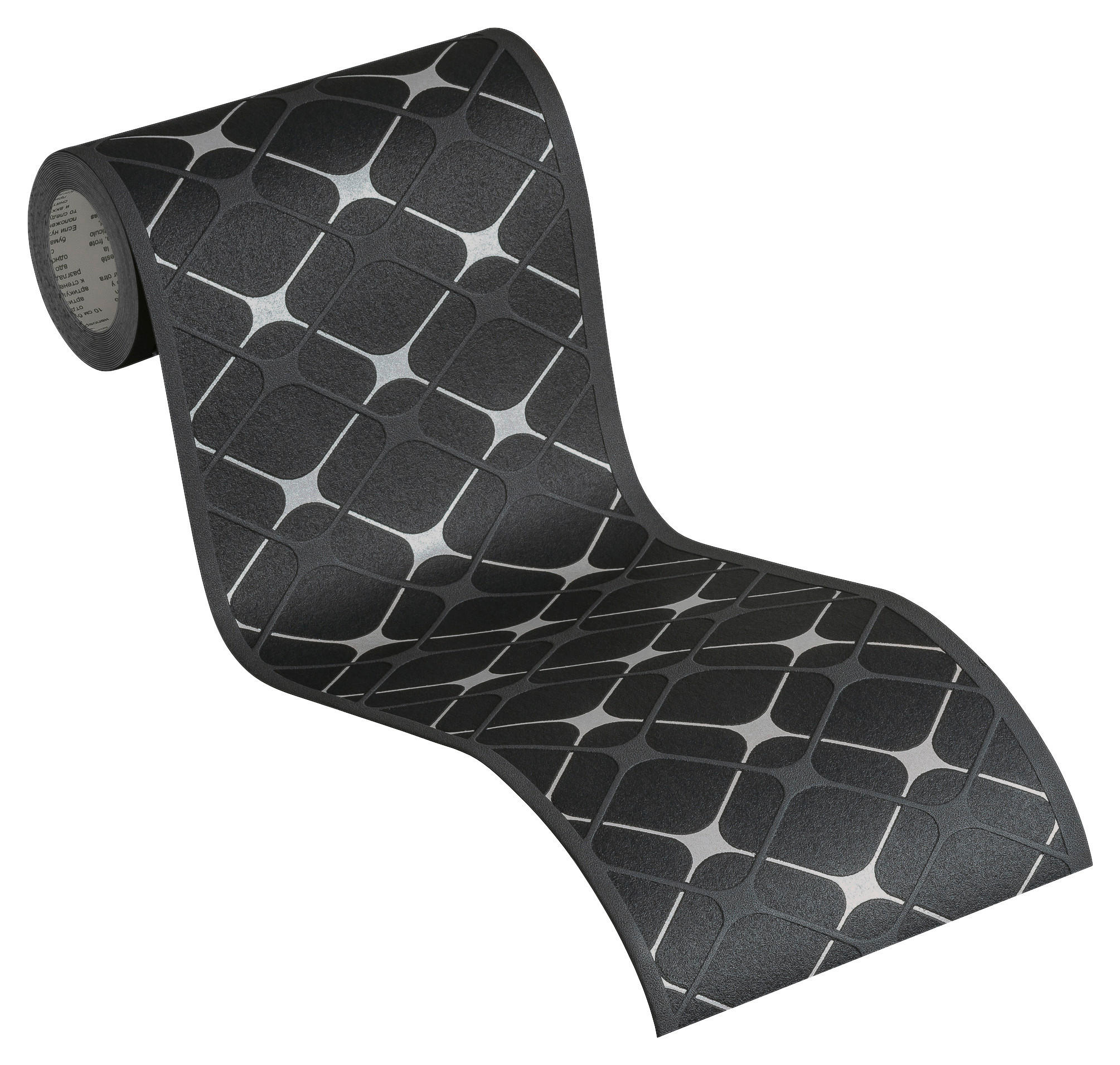 A.S.Creation Bordüre grau B/H/D: ca. 17x500x8 cm