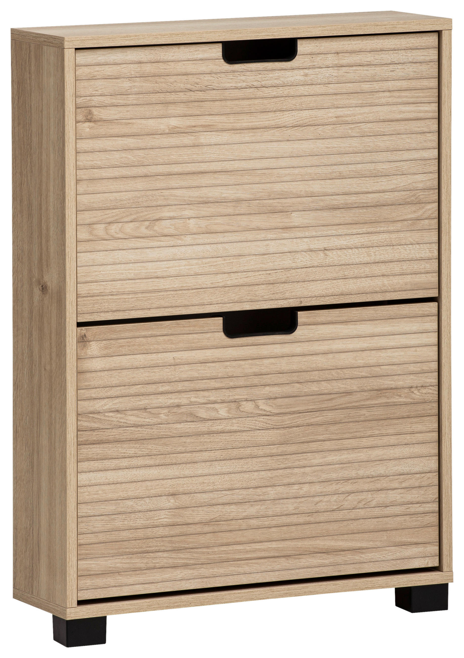 Schuhkipper Emmik Eiche Eiche weiß Nachbildung B/H/T: ca. 59,8x85,2x19,55 cm
