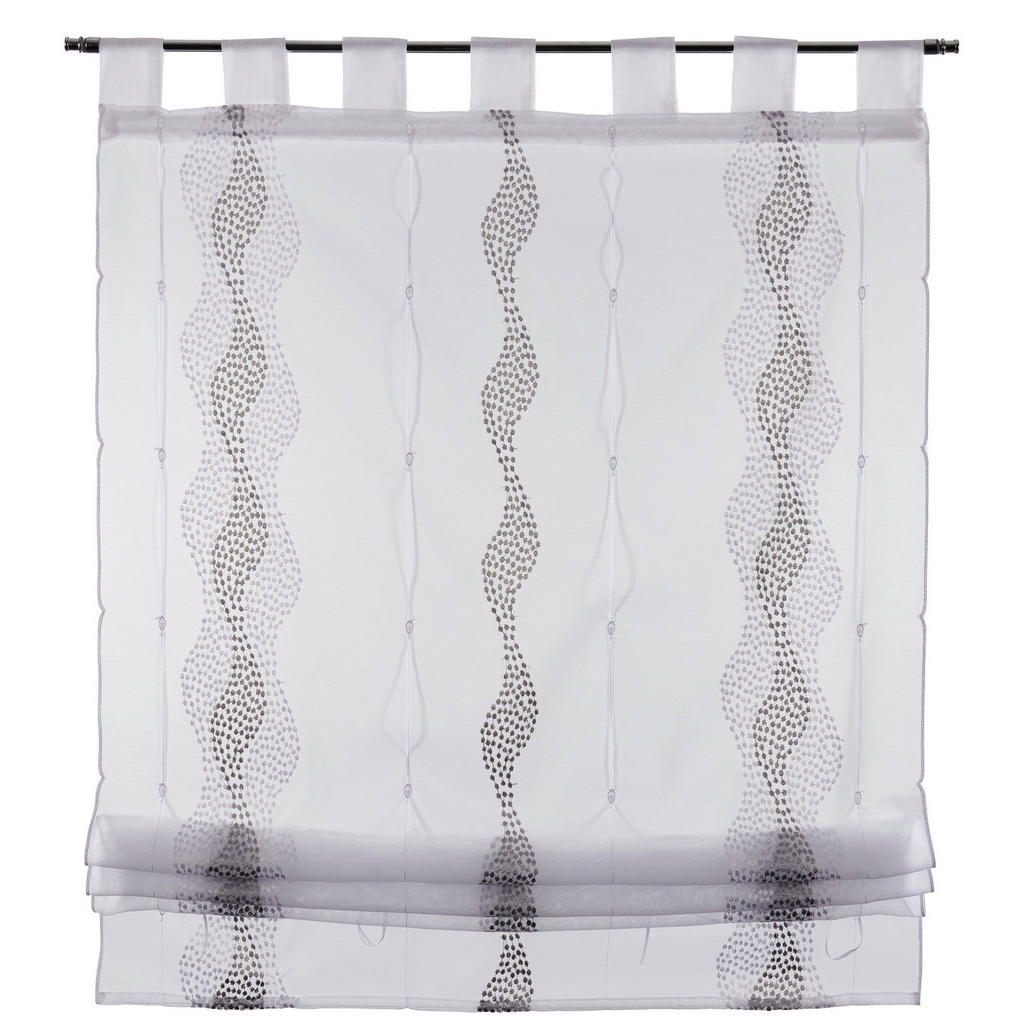 Thumbnail - POCOline Bändchenrollo Romina grau B/L: ca. 80x140 cm