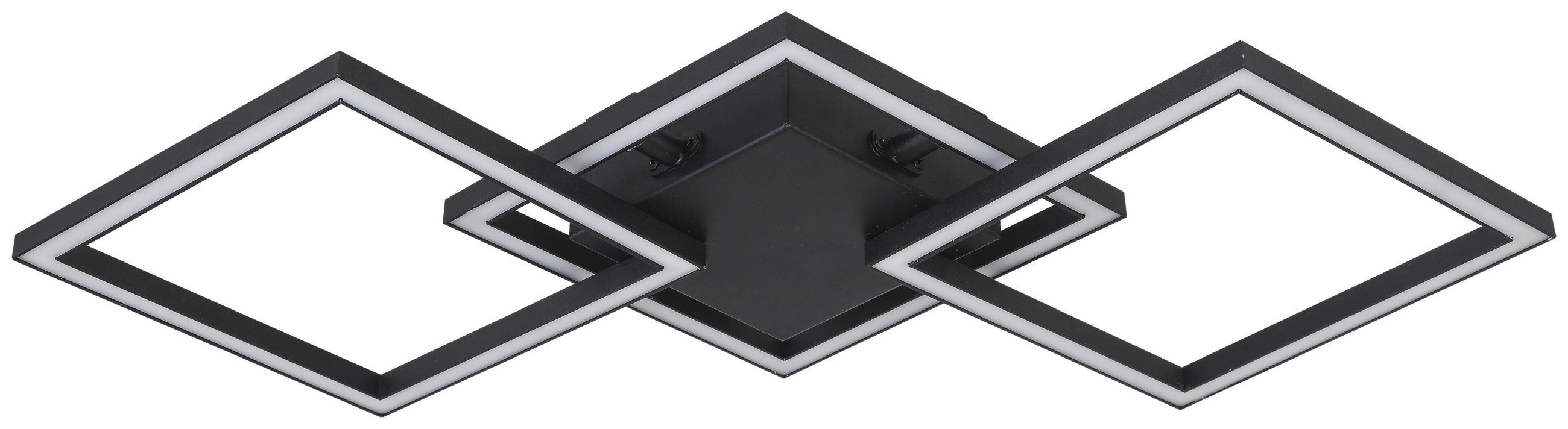 Thumbnail - Nolo Deckenleuchte Tres schwarz Kunststoff B/H/L: ca. 29x5x63 cm