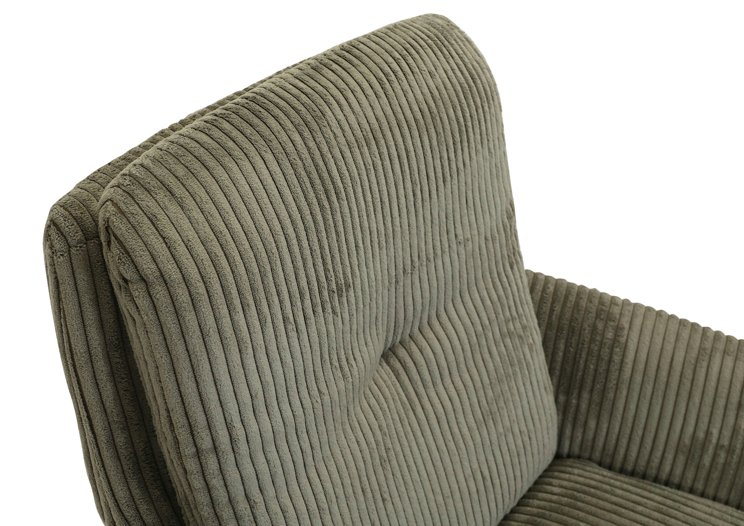 Thumbnail - Drehstuhl Olmo grün Kord B/H/T: ca. 60x89x69 cm