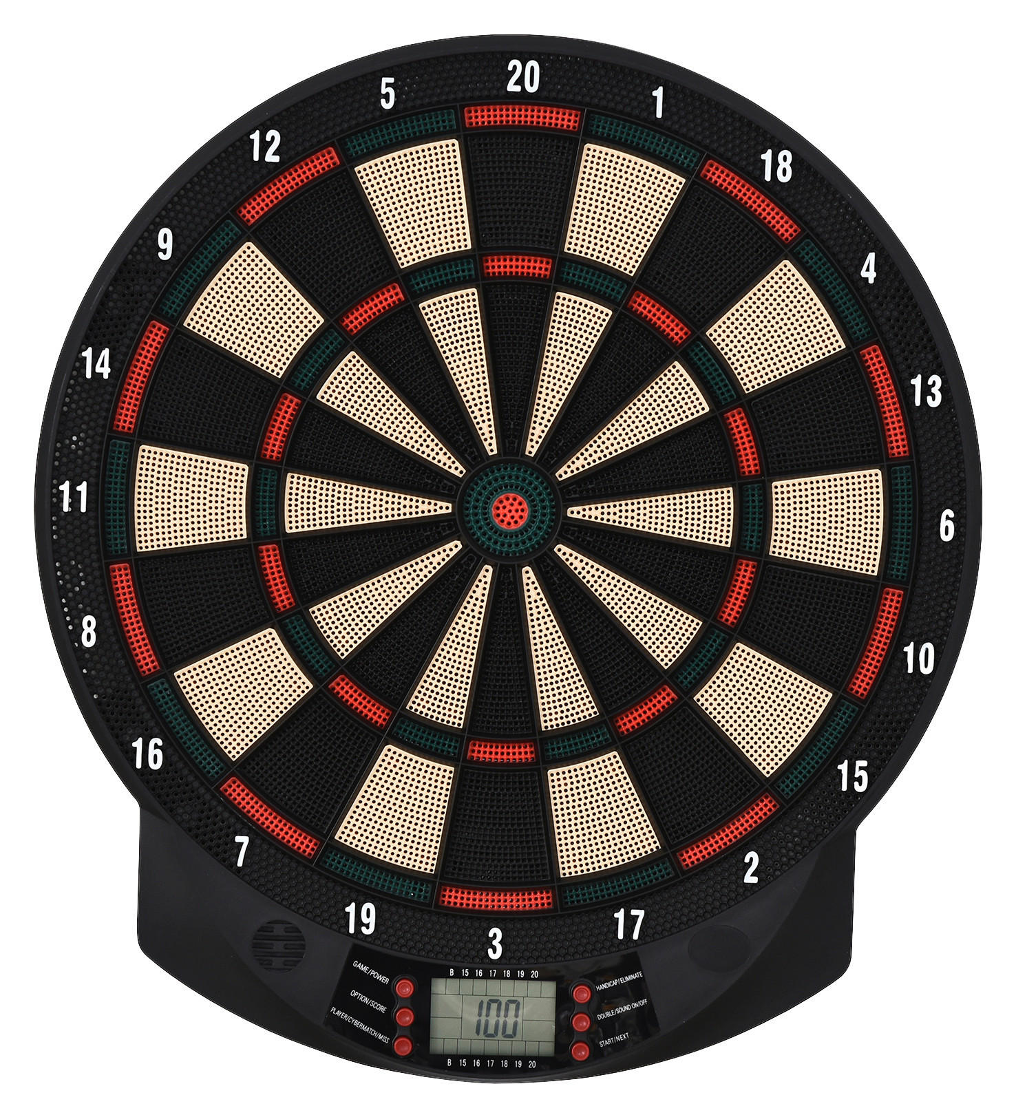 HOMCOM elektrische Dartscheibe B/H/T: ca. 39,5x44x2,2 cm