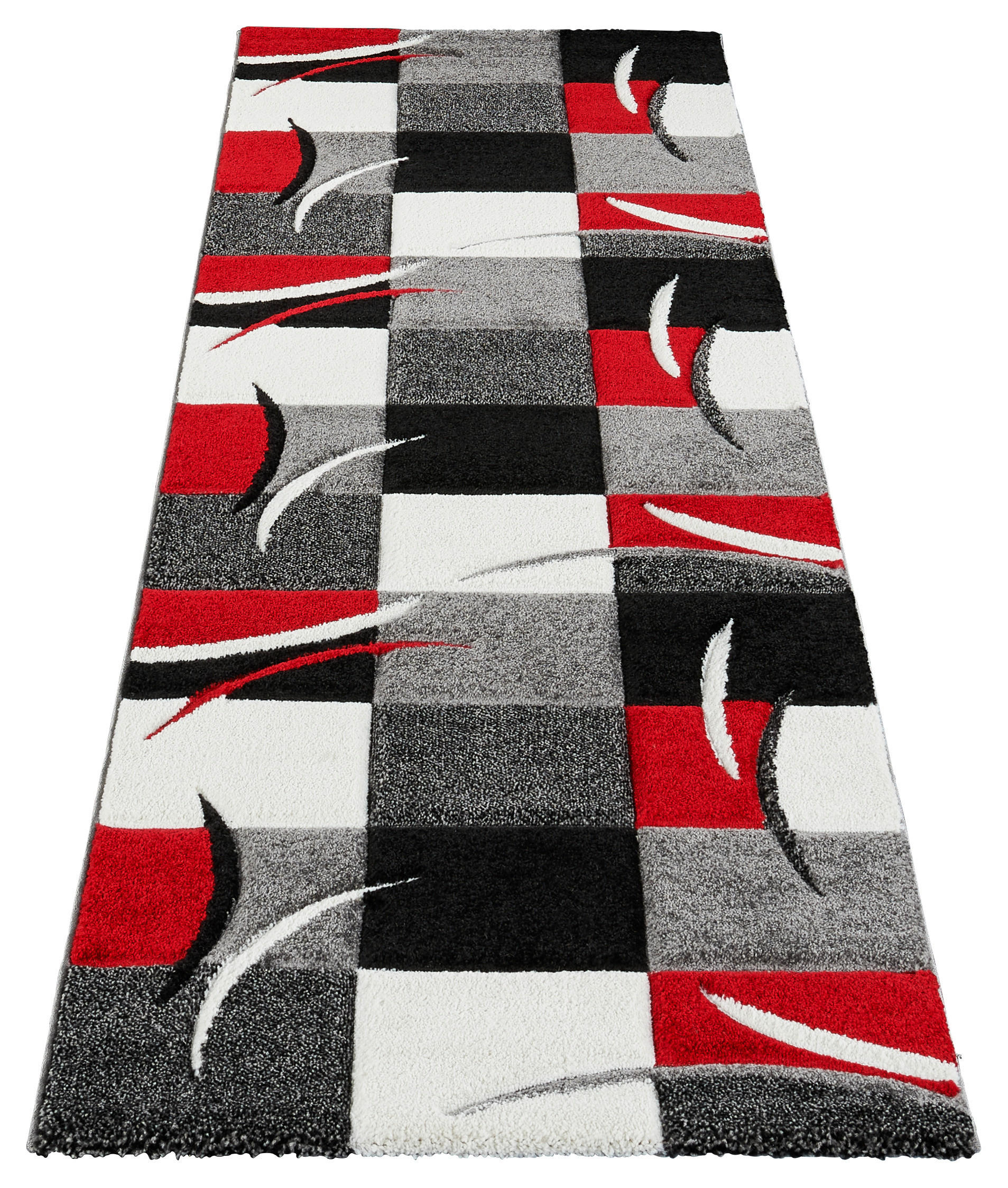 Thumbnail - Webteppich Casino rot B/L: ca. 80x300 cm