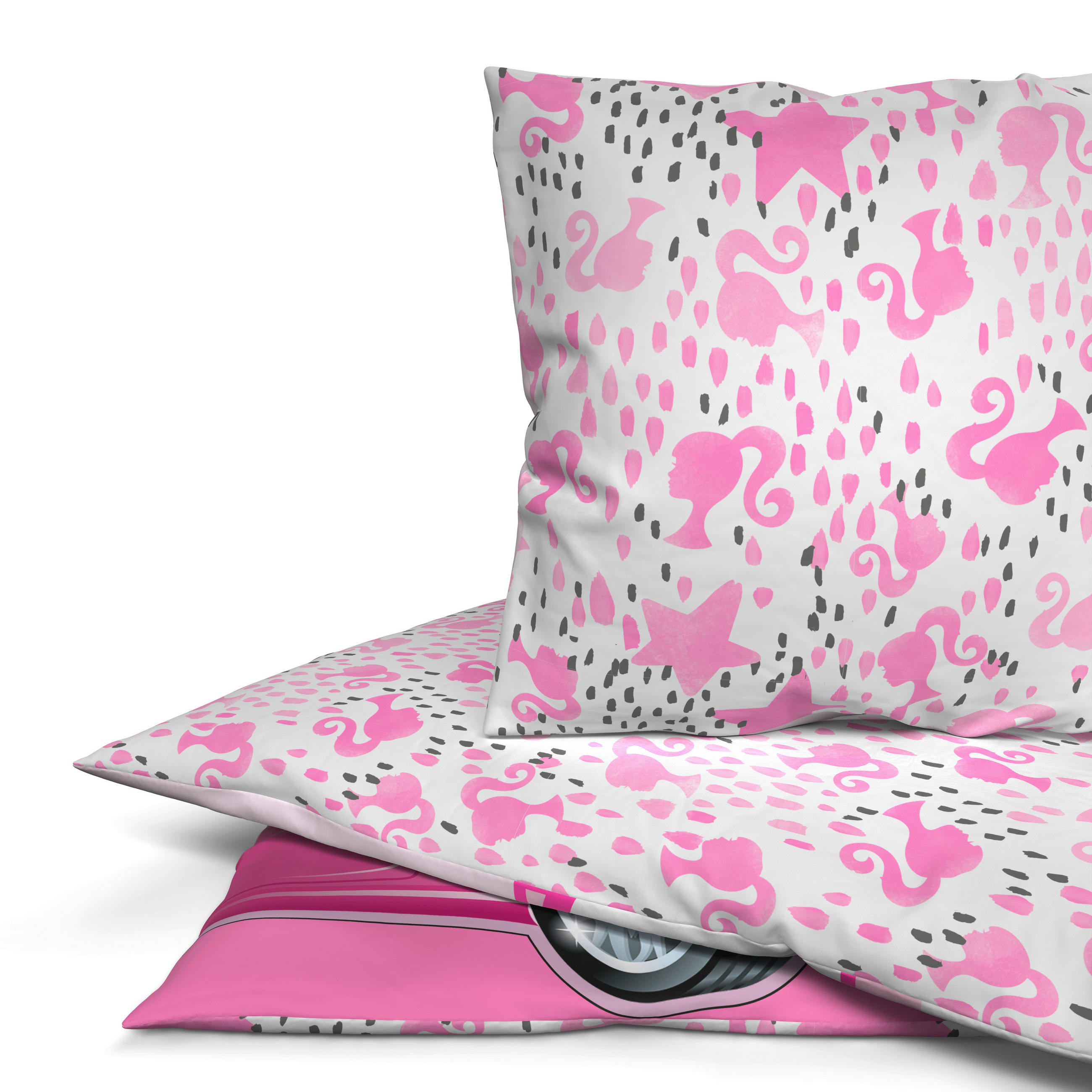 Thumbnail - Microfaser Bettwäsche Barbie