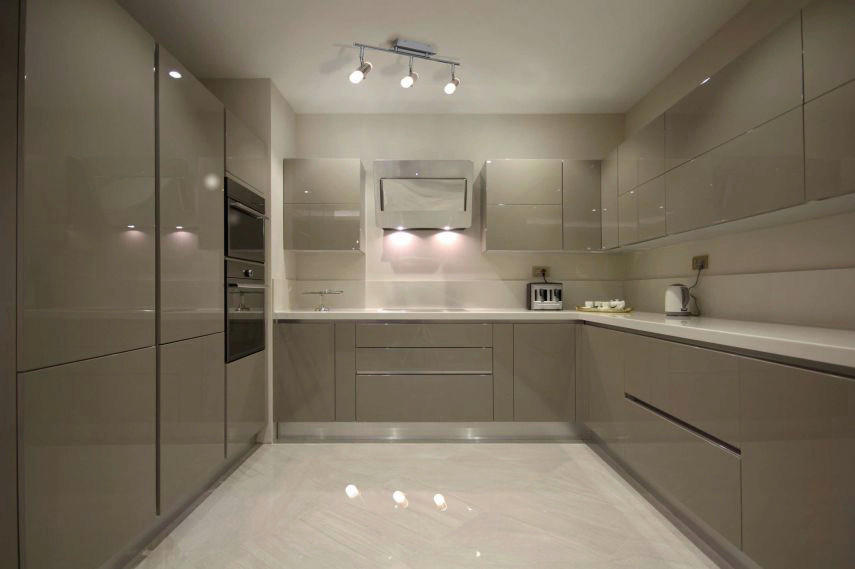 Thumbnail - Näve Leuchten LED Deckenleuchte NV1236042 Chrom Metall Kunststoff B/H/T: ca. 9x17x46 cm 3 Brennstellen