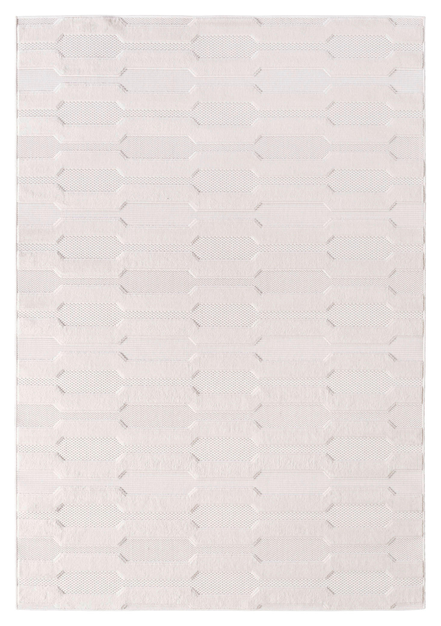 Ayyildiz Kurzflorteppich DOHA creme B/L: ca. 80x250 cm