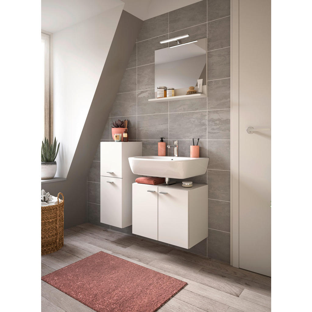 Thumbnail - Badezimmer-Set BOSTON weiß B/H/T: ca. 102x186x33 cm