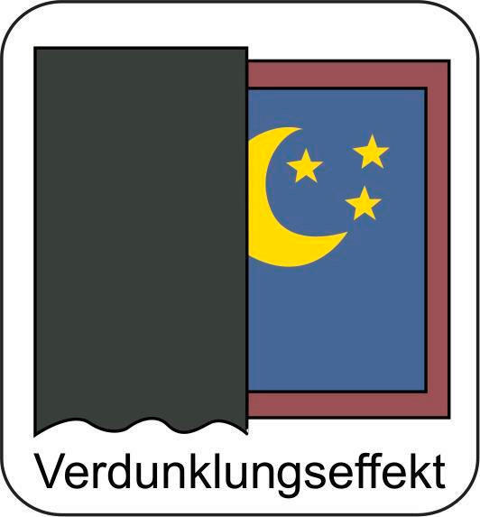 Thumbnail - POCOline Verdunklungsvorhang Luna silber B/L: ca. 140x245 cm