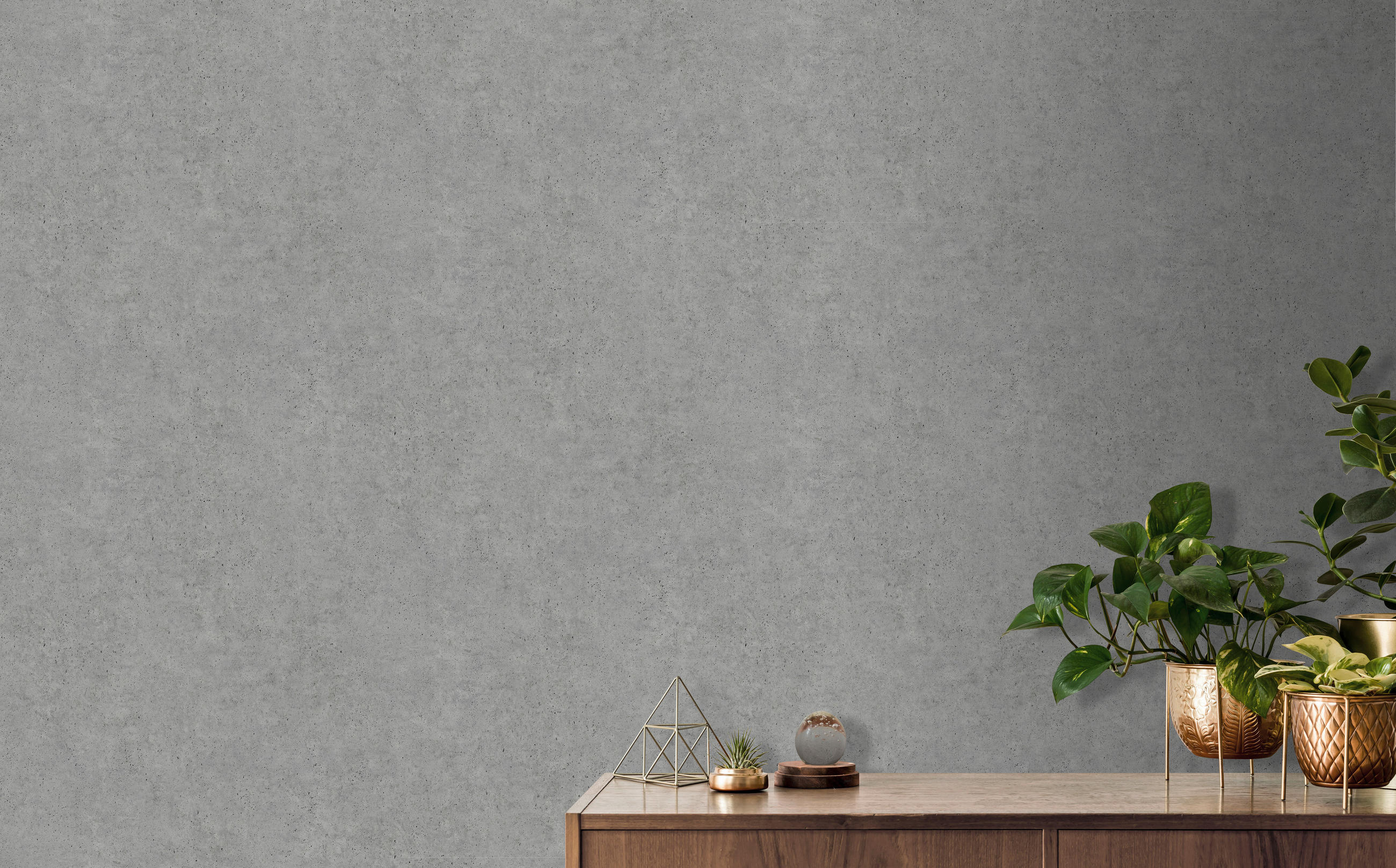 Thumbnail - UGEPA Papiertapete Betonoptik grau B/L: ca. 53x1005 cm