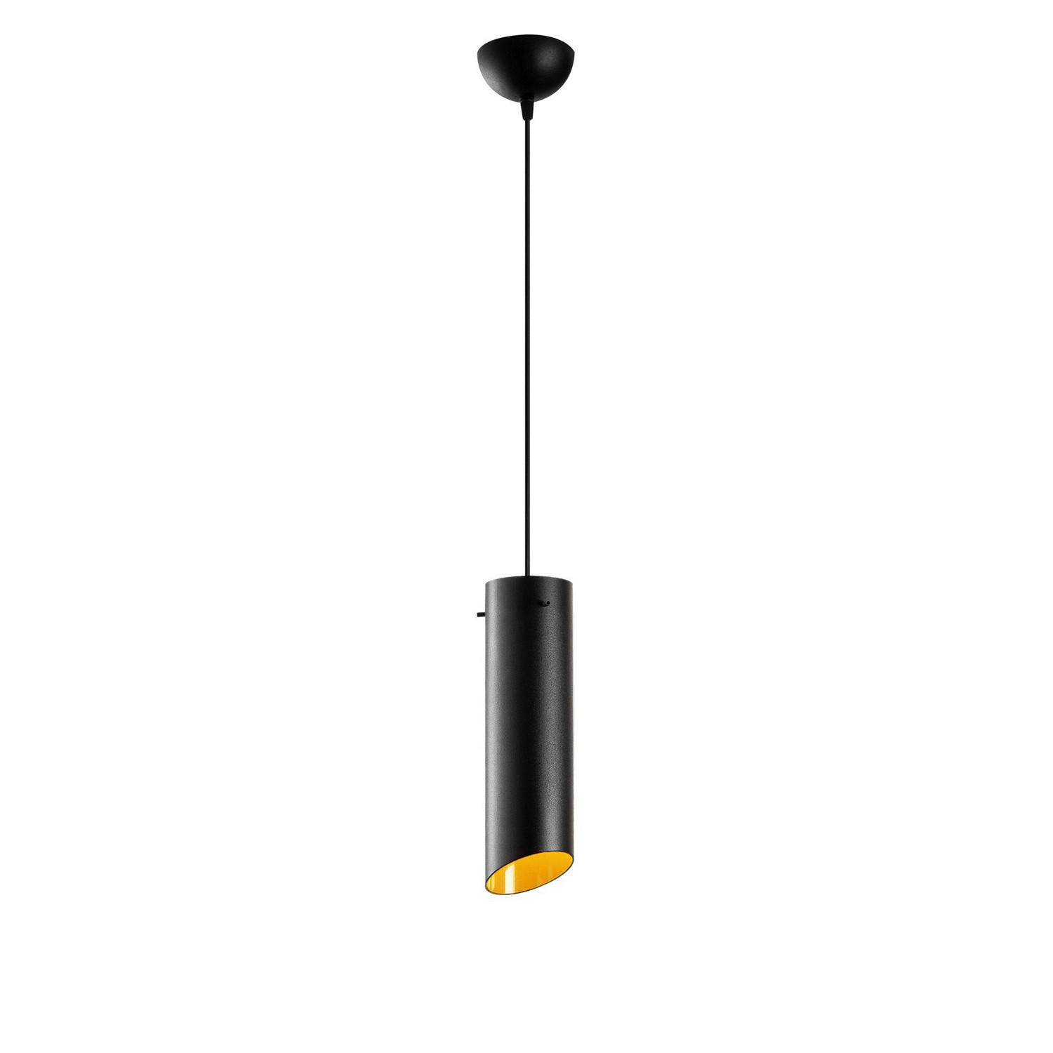Opviq Pendelleuchte Sivani schwarz gelb B/H/T/L/D: ca. 8x114x8x8x8 cm E27 1 Brennstellen