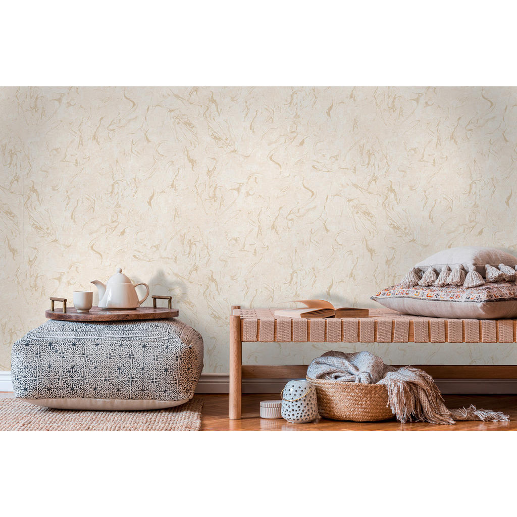 Thumbnail - UGEPA Papiertapete beige B/L: ca. 53x1005 cm