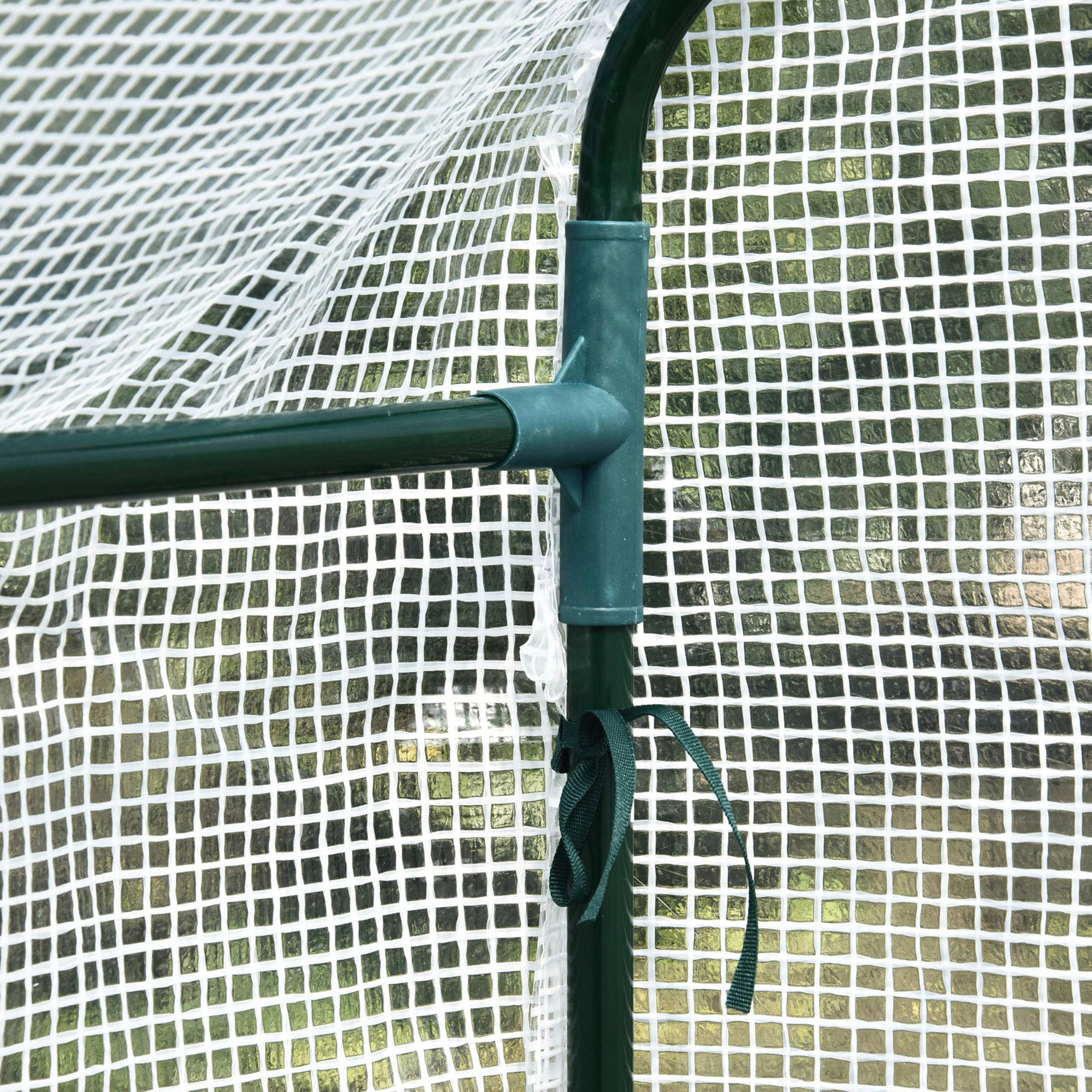 Outsunny Gewächshaus B/H/L: ca. 186x190...