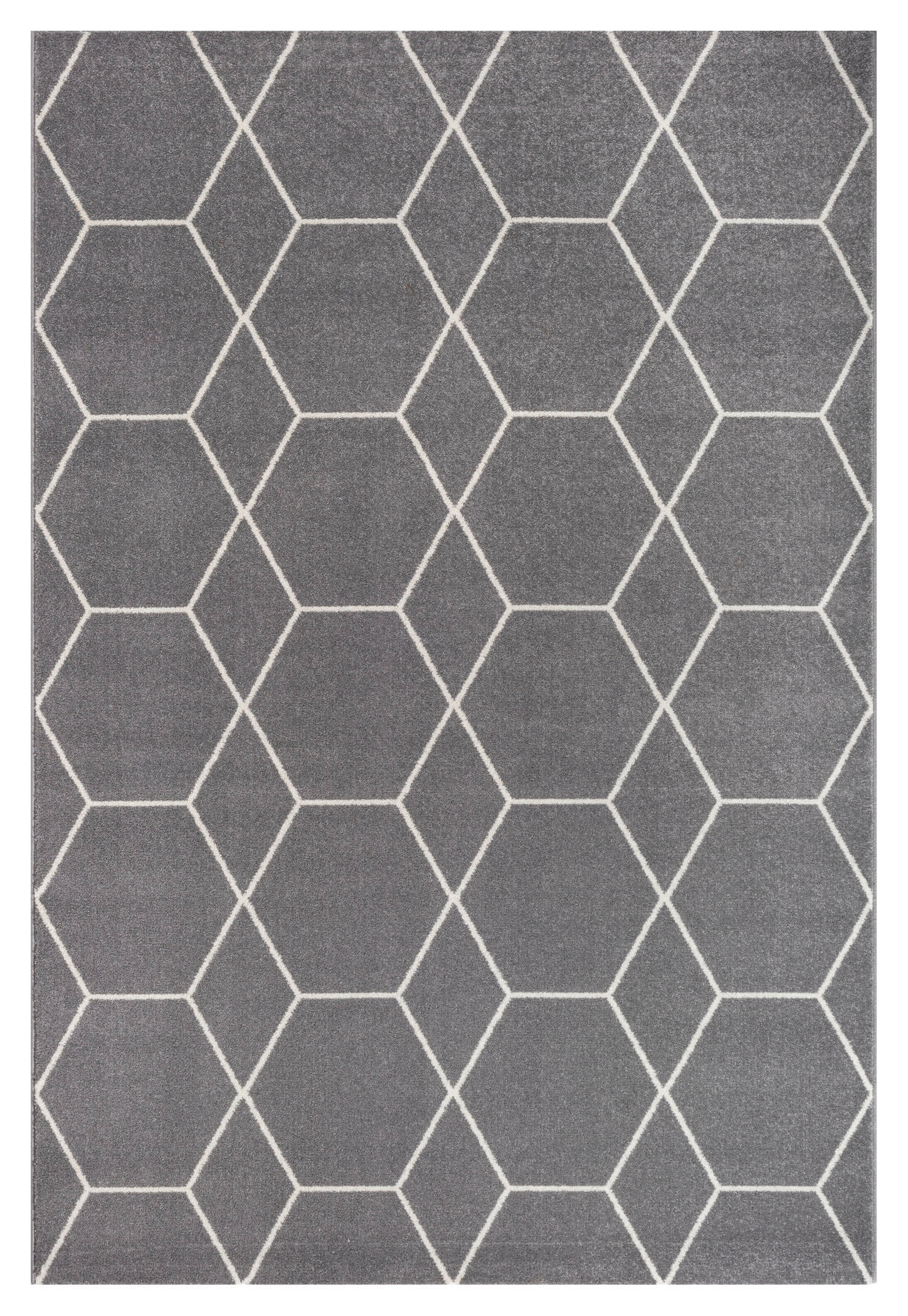 Sanat Teppich Trellis grau B/L: ca. 120x170 cm
