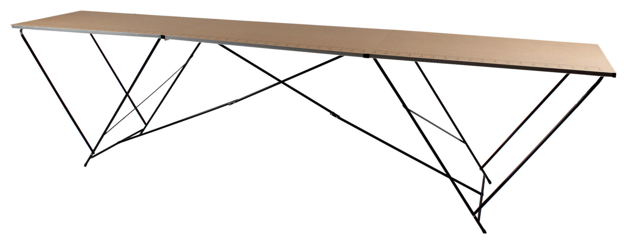 Tapeziertisch B/H/L: ca. 58x76x295 cm