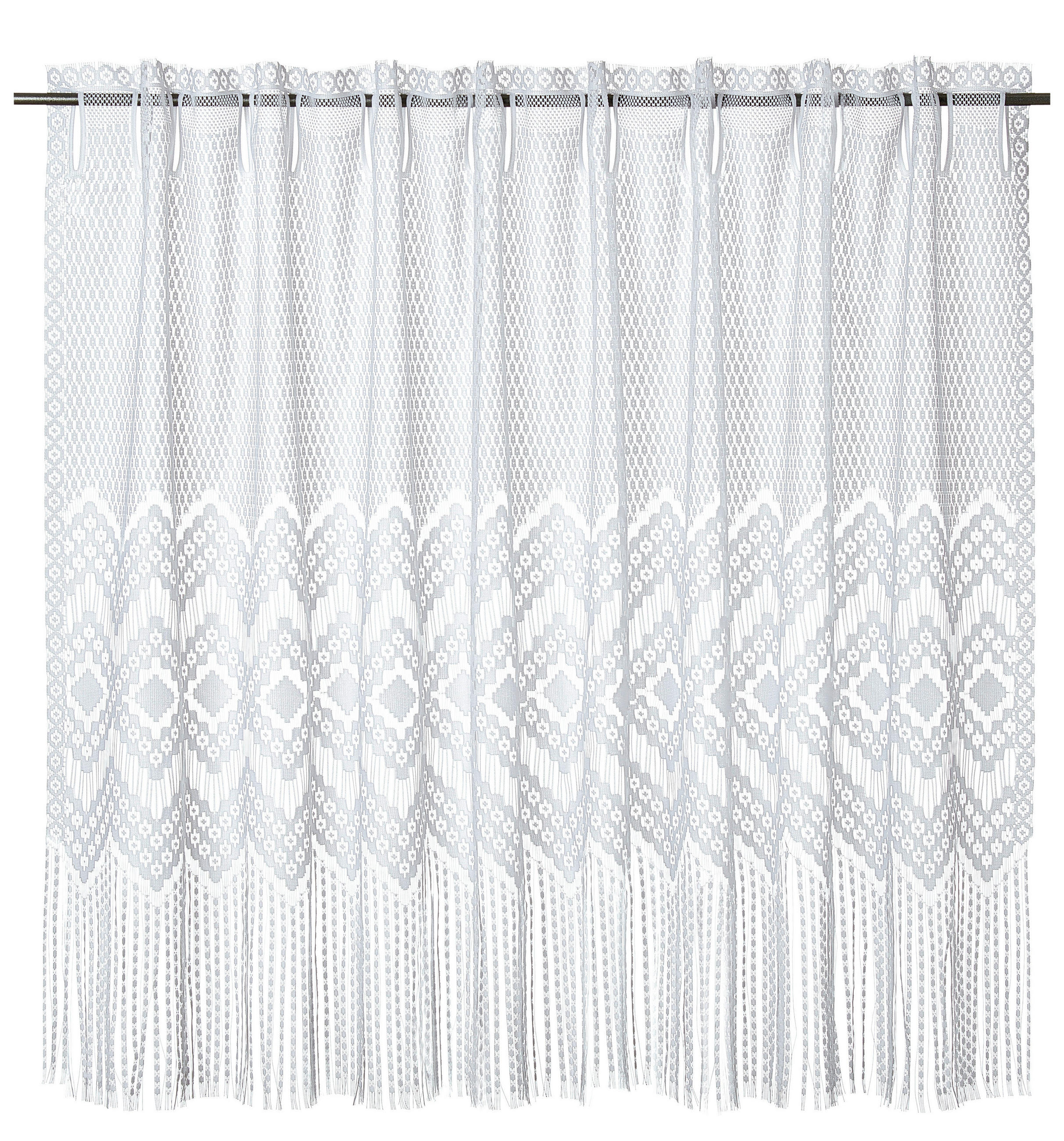 Thumbnail - POCOline Scheibengardine Ellgau weiß B/L: ca. 150x80 cm