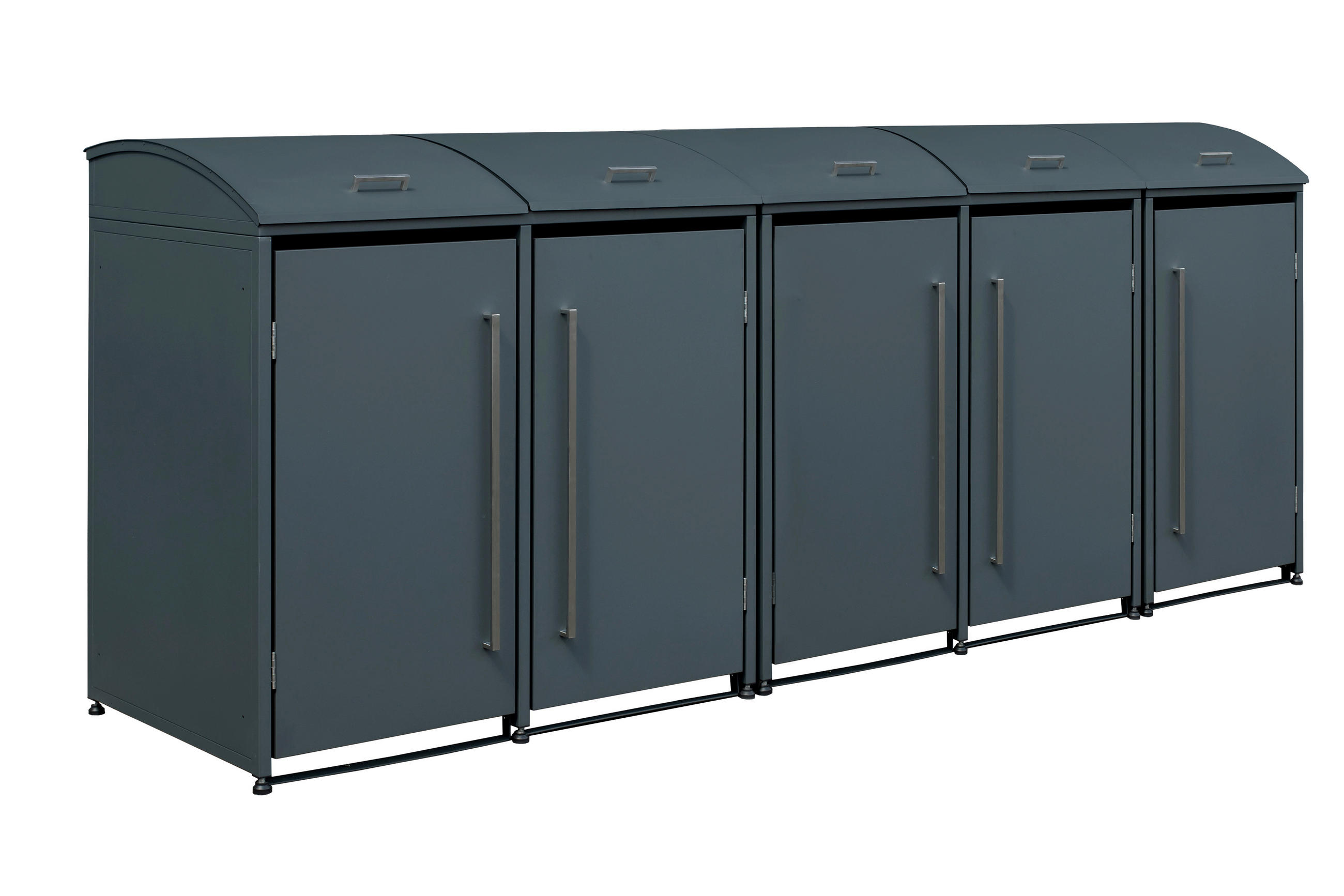 Westmann Mülltonnenbox Moderna anthrazit B/H/L: ca. 350x135x83 cm