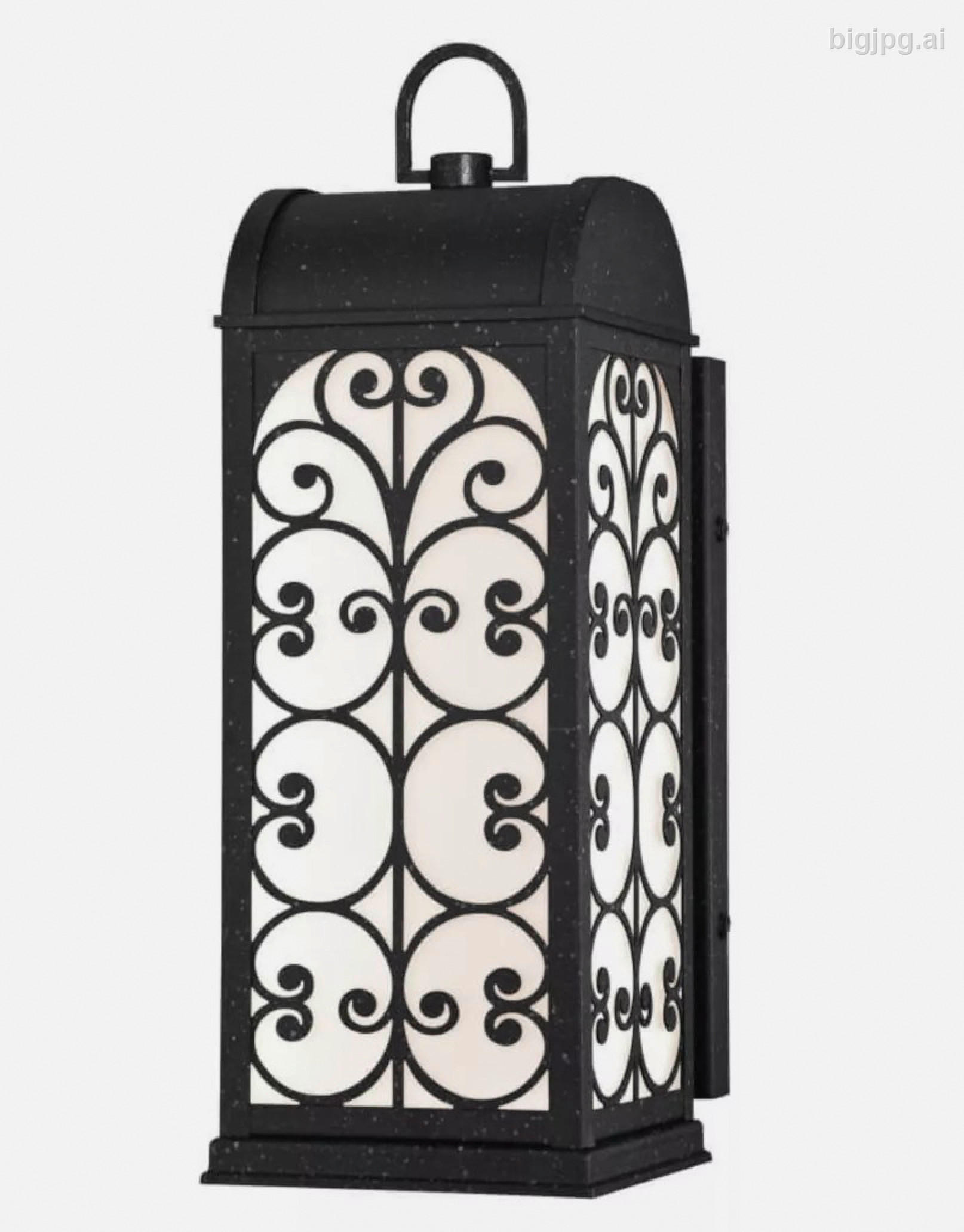 Westinghouse LED-Außenwandleuchte Rozzano schwarz Metall B/H/L: ca. 14x41x18 cm