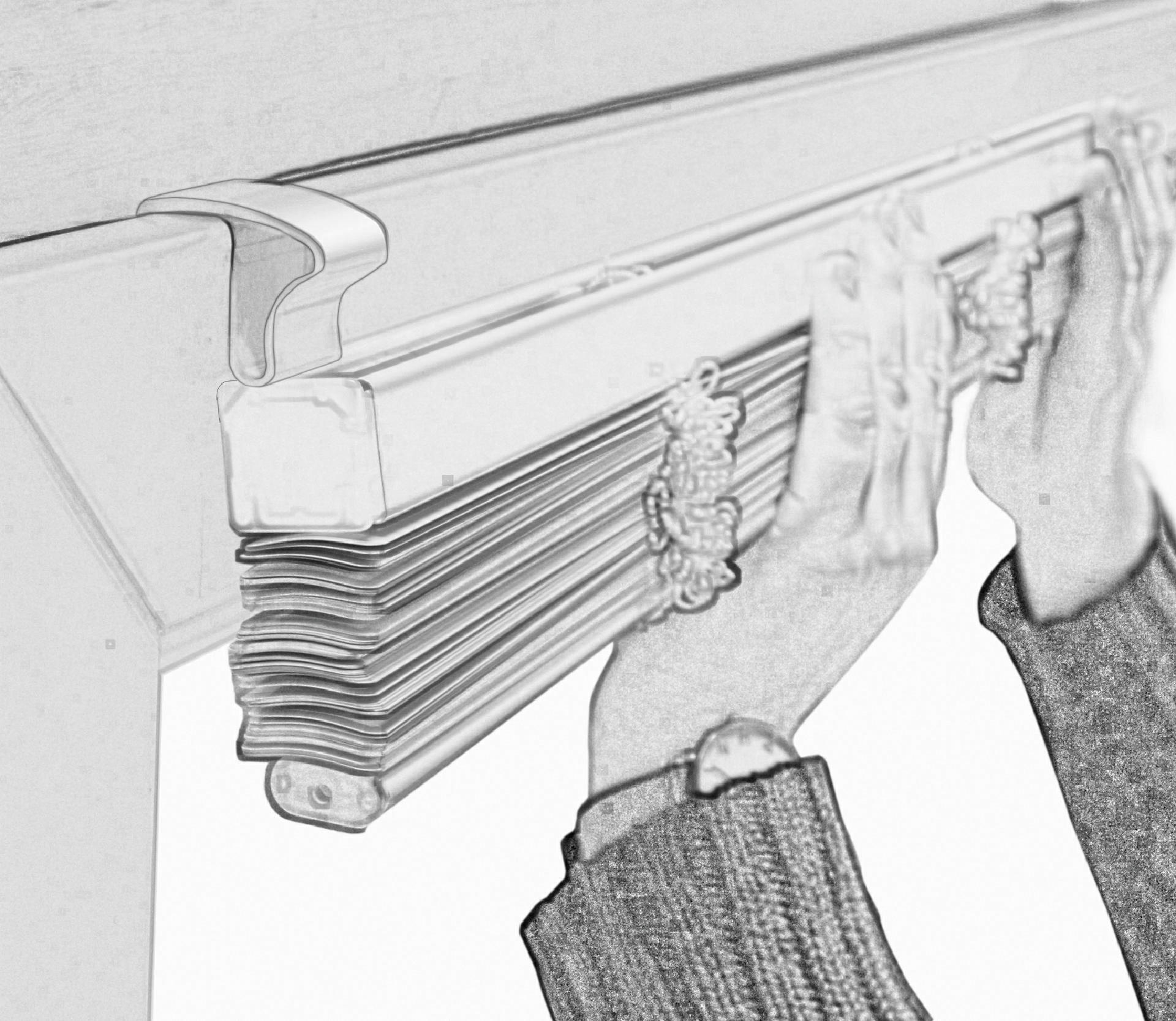 Thumbnail - Alu-Jalousie weiß B/L: ca. 85x220 cm