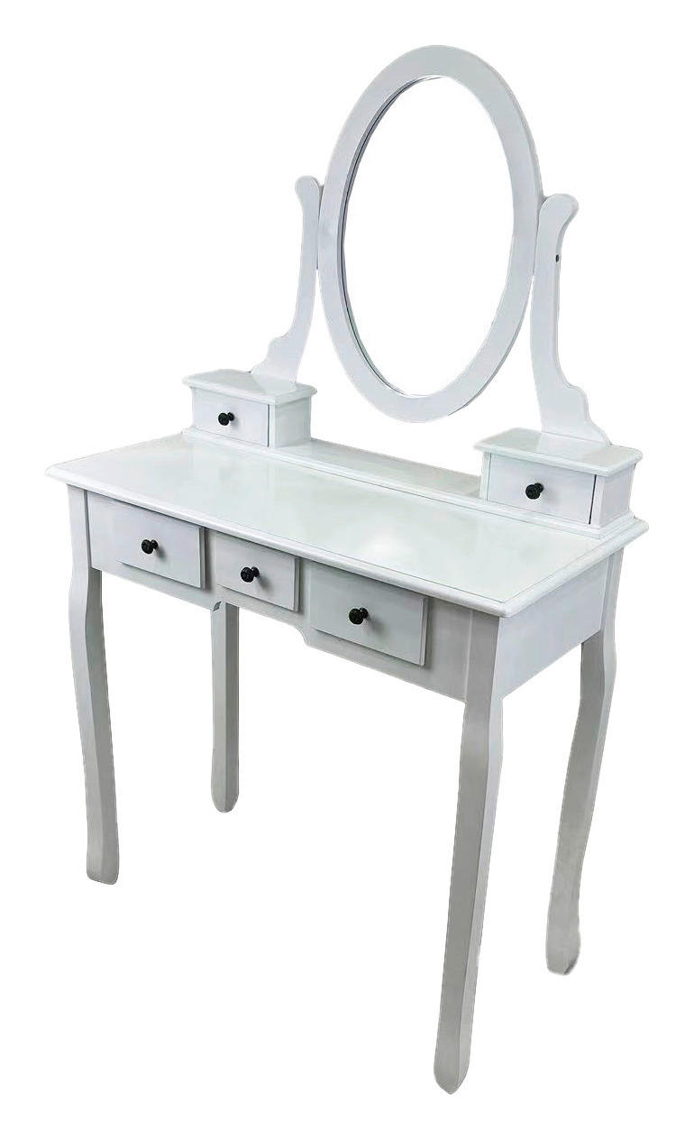 Thumbnail - Schminktisch Harry weiß B/H/T: ca. 75x140x40 cm