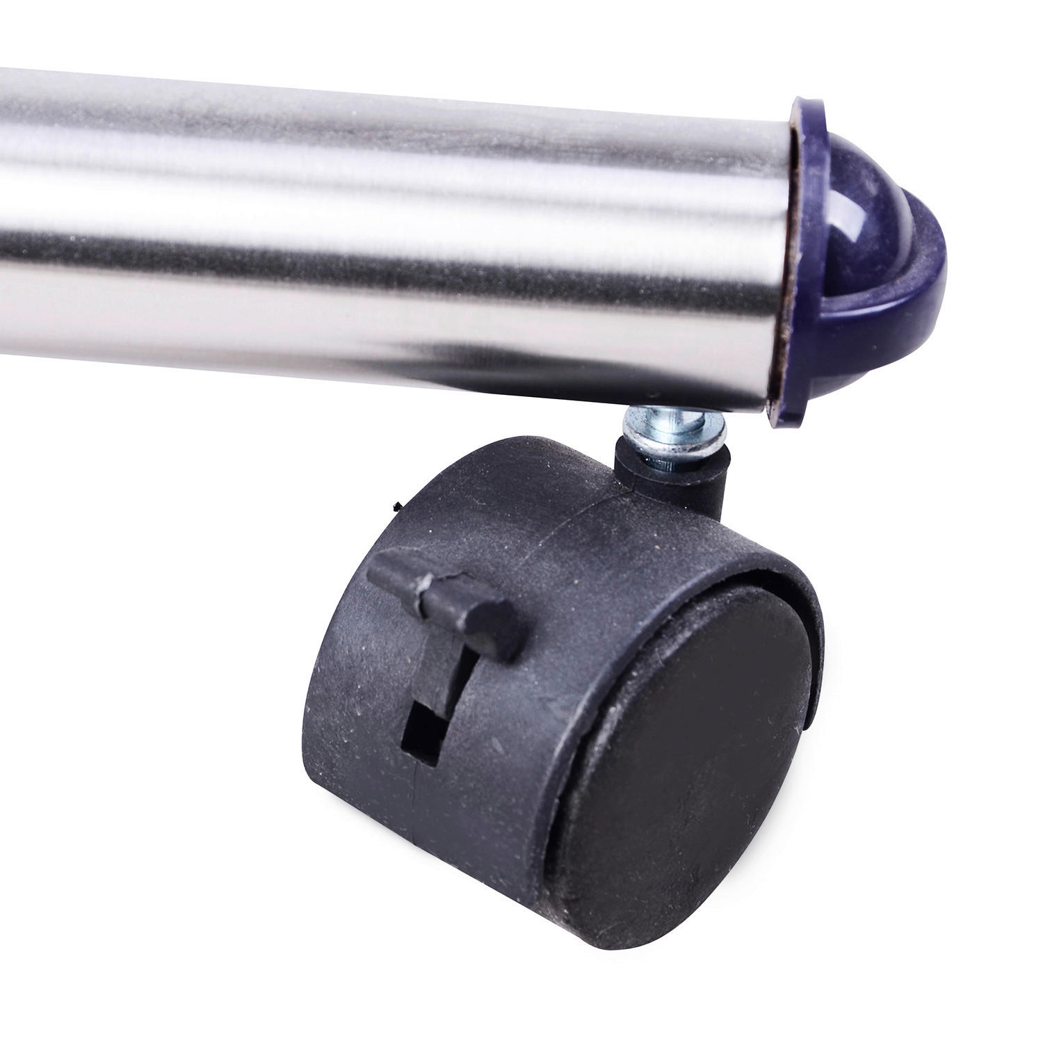 Thumbnail - HOMCOM Garderobe silber Edelstahl B/H/L: ca. 45x86x95 cm