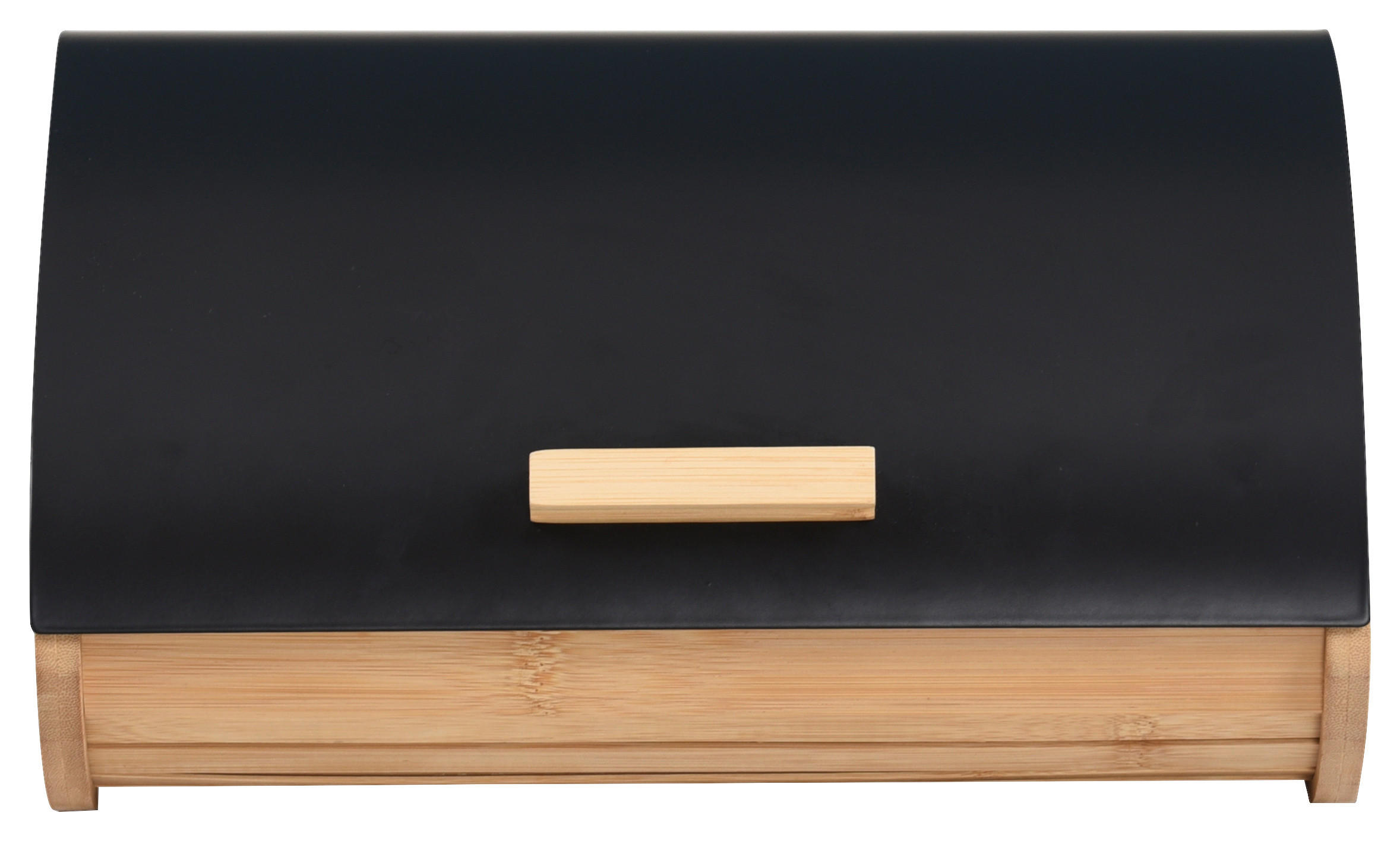 POCOline Brotkasten schwarz Bambus B/H/L: ca. 25x17x35 cm