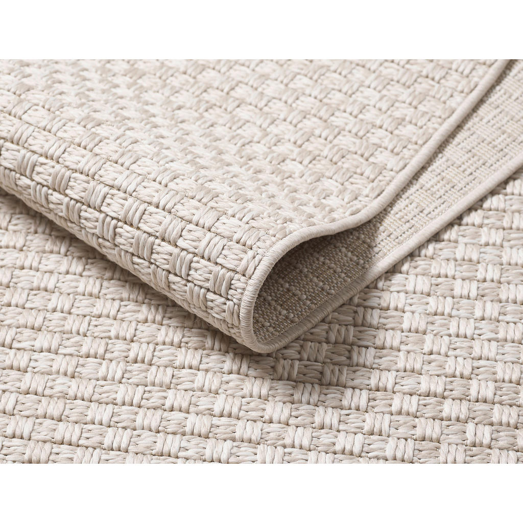 Thumbnail - Merinos Teppich Helsinki beige B/L: ca. 80x250 cm