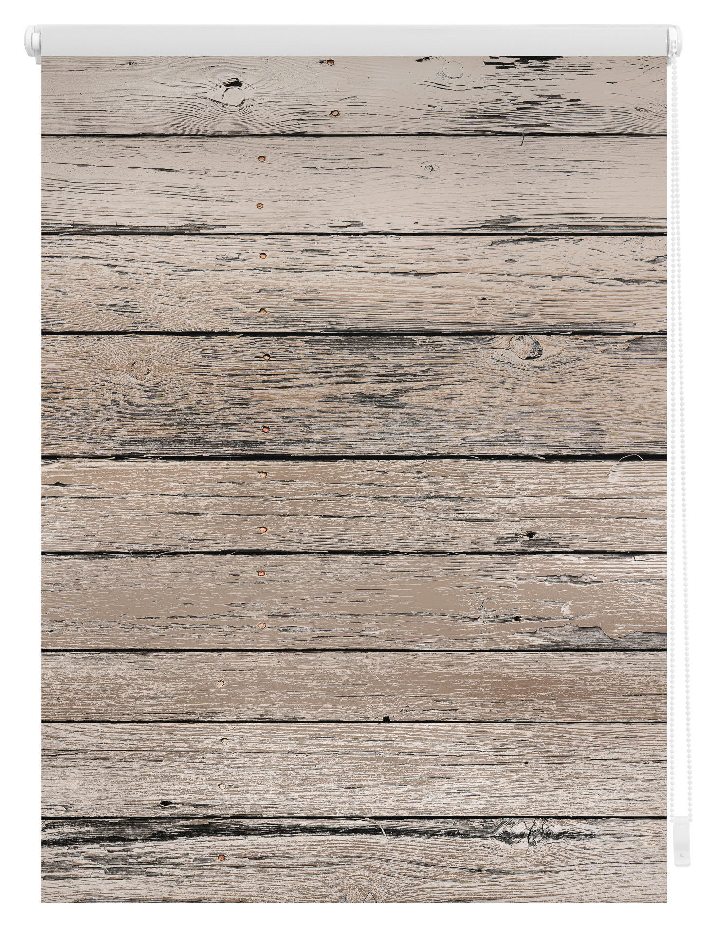 Thumbnail - LICHTBLICK Rollo Bretter Vintage braun B/L: ca. 60x150 cm