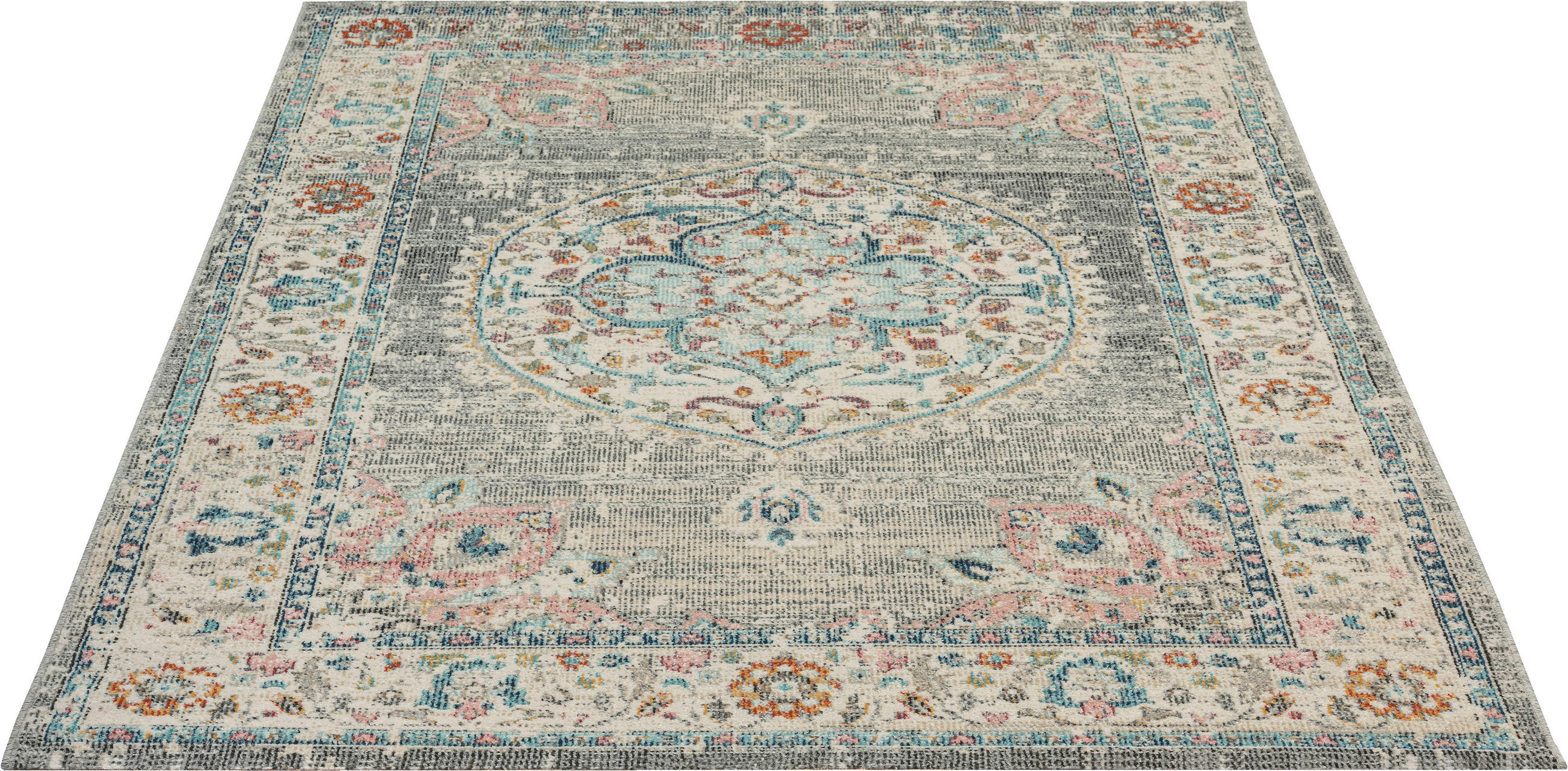 Outdoorteppich Salsa Outdoor grau B/L/D: ca. 120x120x120 cm