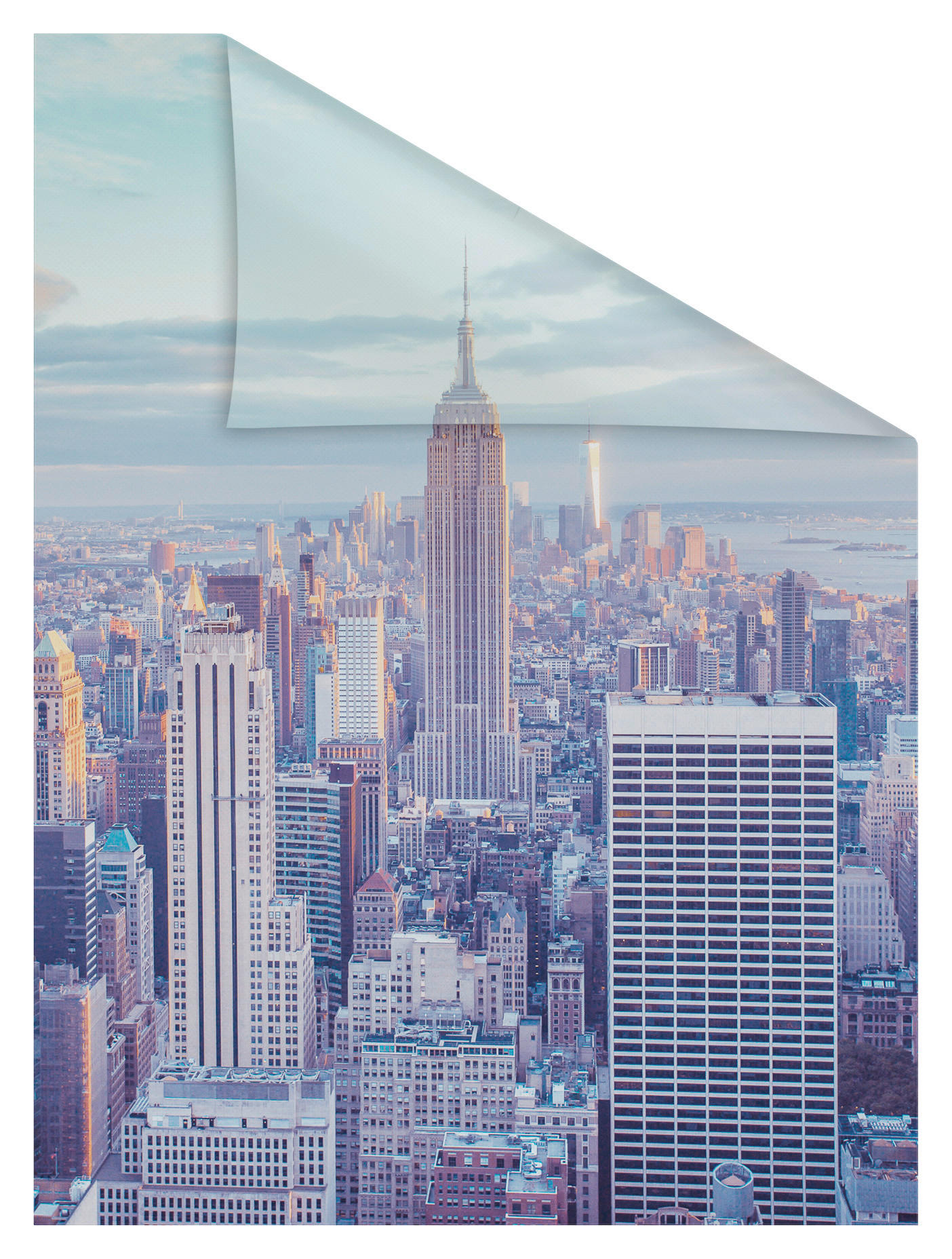 Thumbnail - LICHTBLICK Fensterfolie New York New York New York bunt B/L: ca. 50x50 cm
