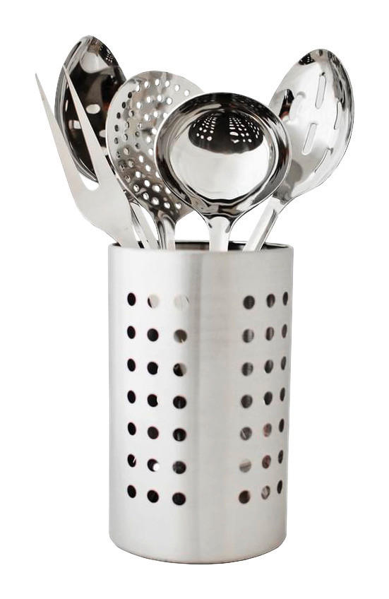 Küchenhelferset silber Edelstahl