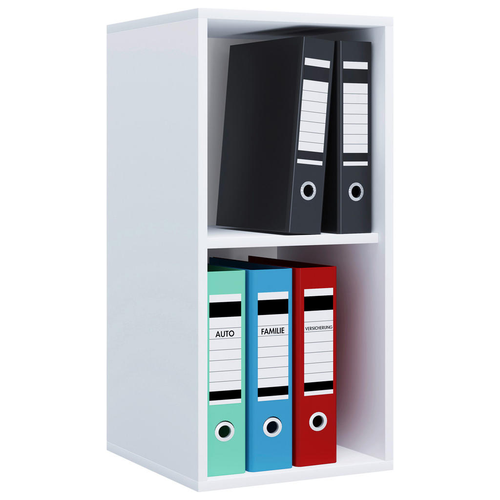 Regal Lona I weiß B/H/T: ca. 35x74x37 cm