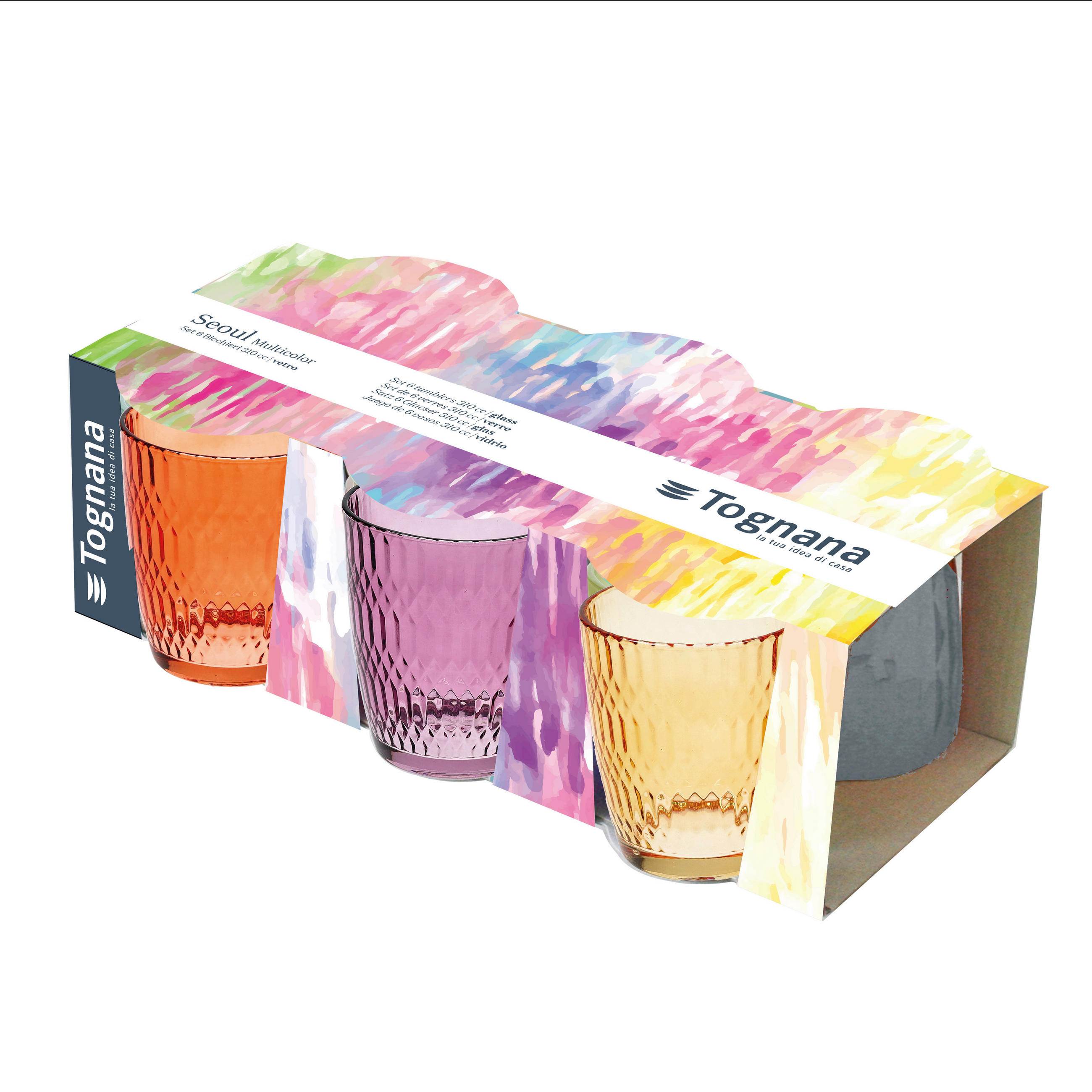 Thumbnail - TOGNANA Gläserset SEOUL mehrfarbig
