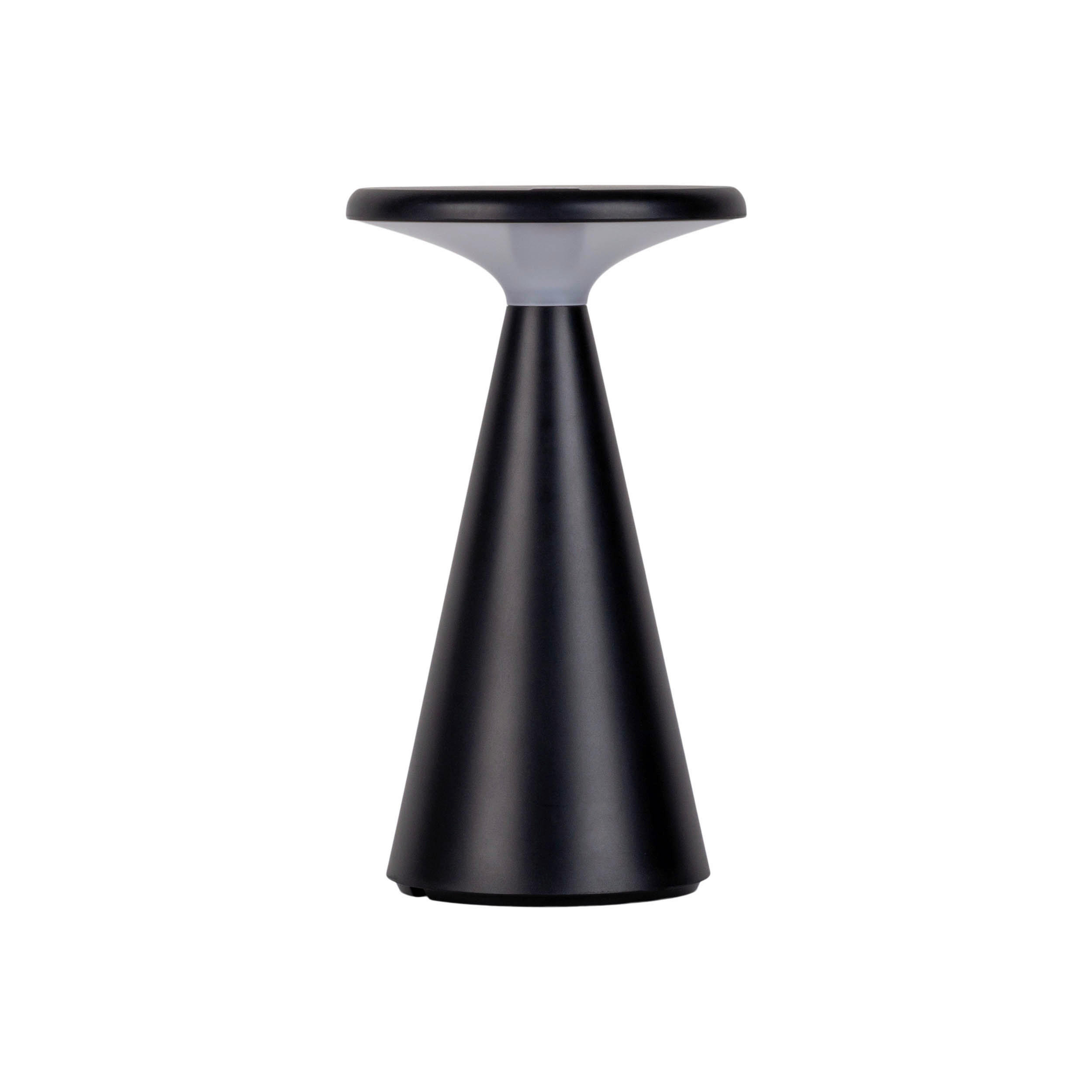 Thumbnail - LED-Außentischleuchte schwarz B/H/T/D: ca. 11,5x20x11,5x11,5 cm