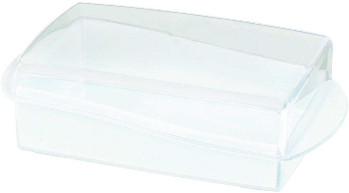 Curver Butterdose transparent B/H/L: ca. 10x6x18 cm