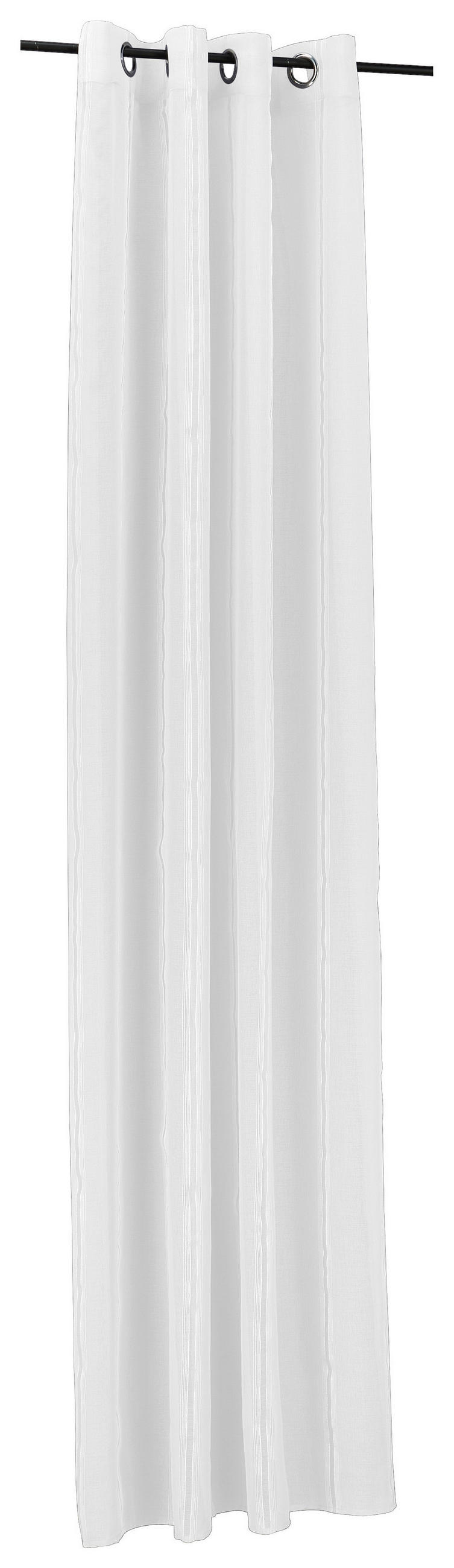 Thumbnail - Ösenvorhang Lucy champagner B/L: ca. 140x245 cm