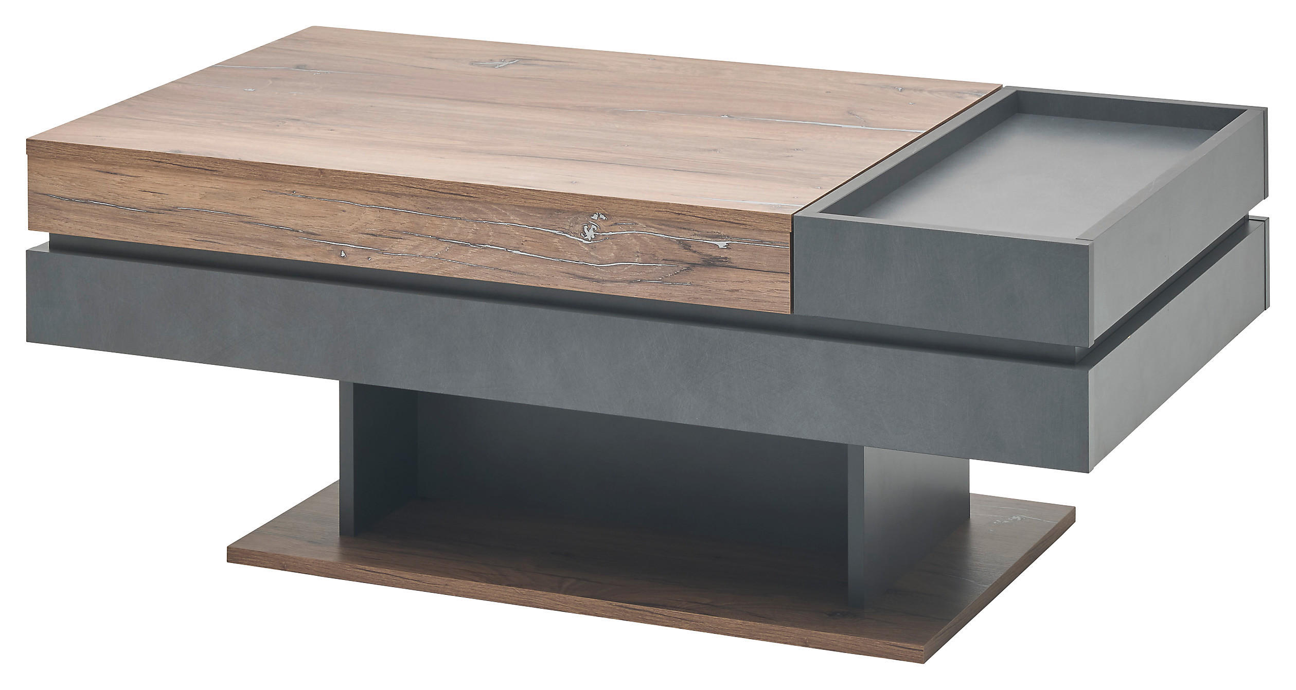 Couchtisch Kathi Eiche Matera B/H/T: ca. 110x43x60 cm